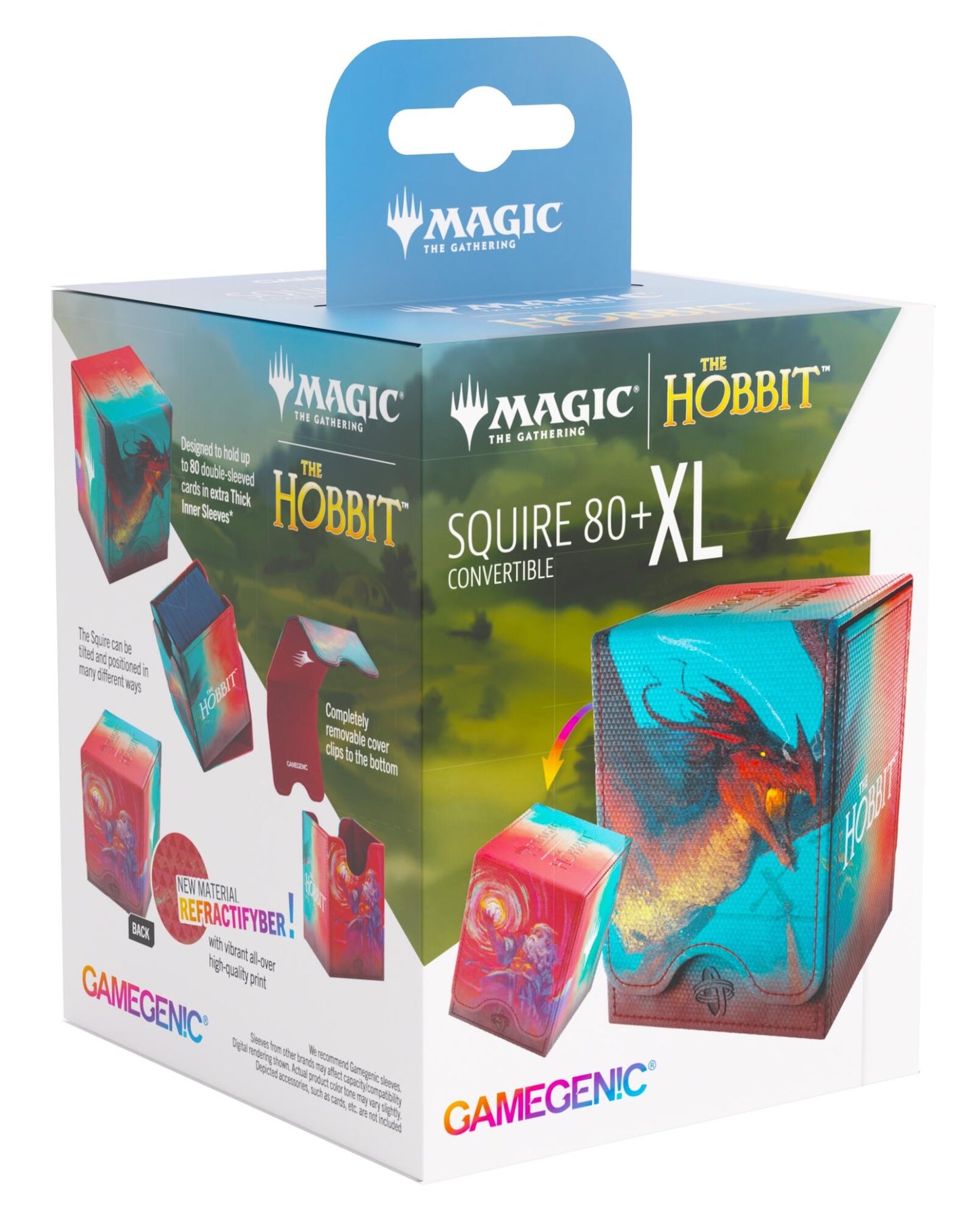 Gamegenic Magic The Gathering The Hobbit Squire 80+ XL - The Arkenstone/Smaug, Worm of Dread