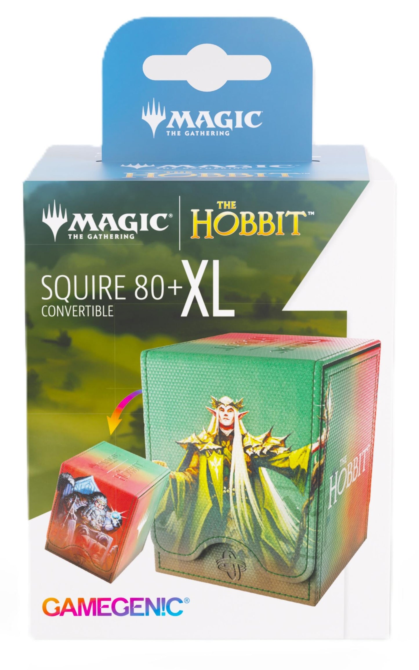 Gamegenic Magic The Gathering The Hobbit Squire 80+ XL - Thranduil, the Elvenking/The Mountain-king
