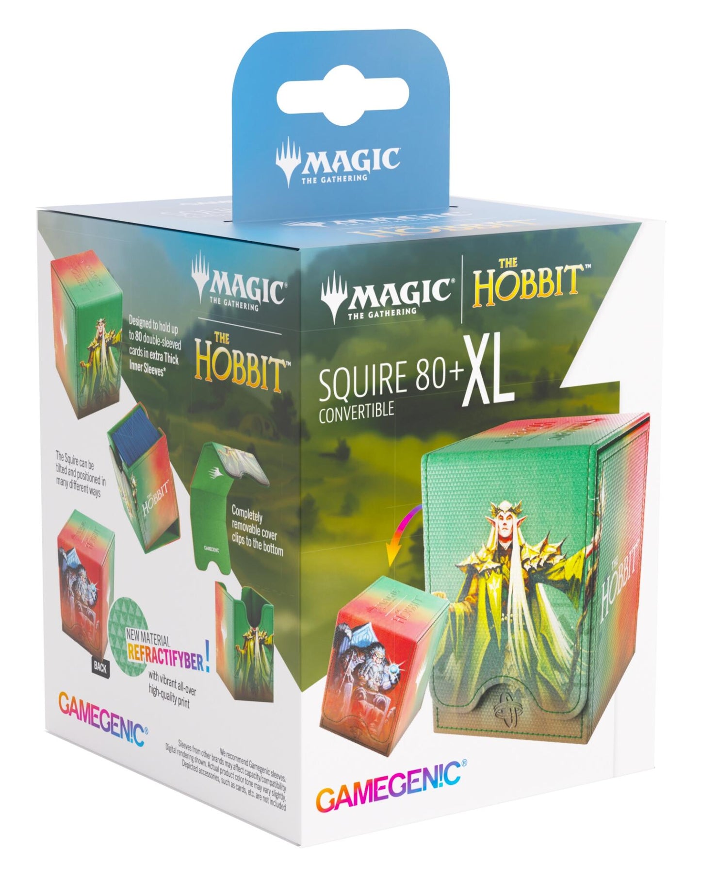 Gamegenic Magic The Gathering The Hobbit Squire 80+ XL - Thranduil, the Elvenking/The Mountain-king