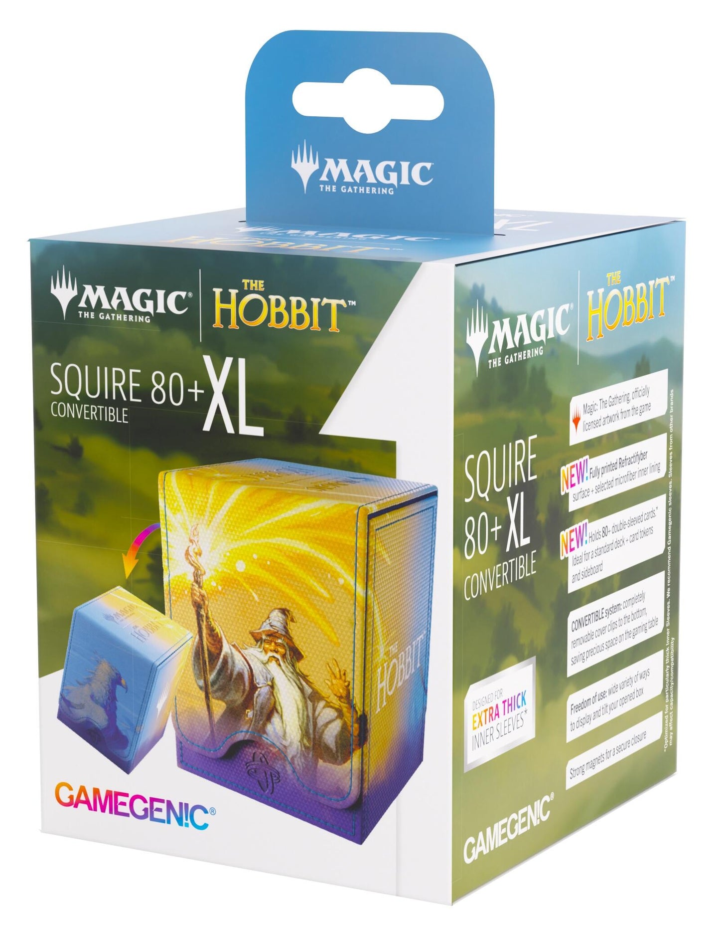 Gamegenic Magic The Gathering The Hobbit Squire 80+ XL - Gandalf, Goblin's Bane/The Lord of the Eagles