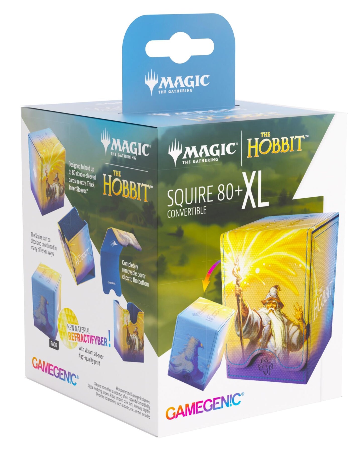 Gamegenic Magic The Gathering The Hobbit Squire 80+ XL - Gandalf, Goblin's Bane/The Lord of the Eagles