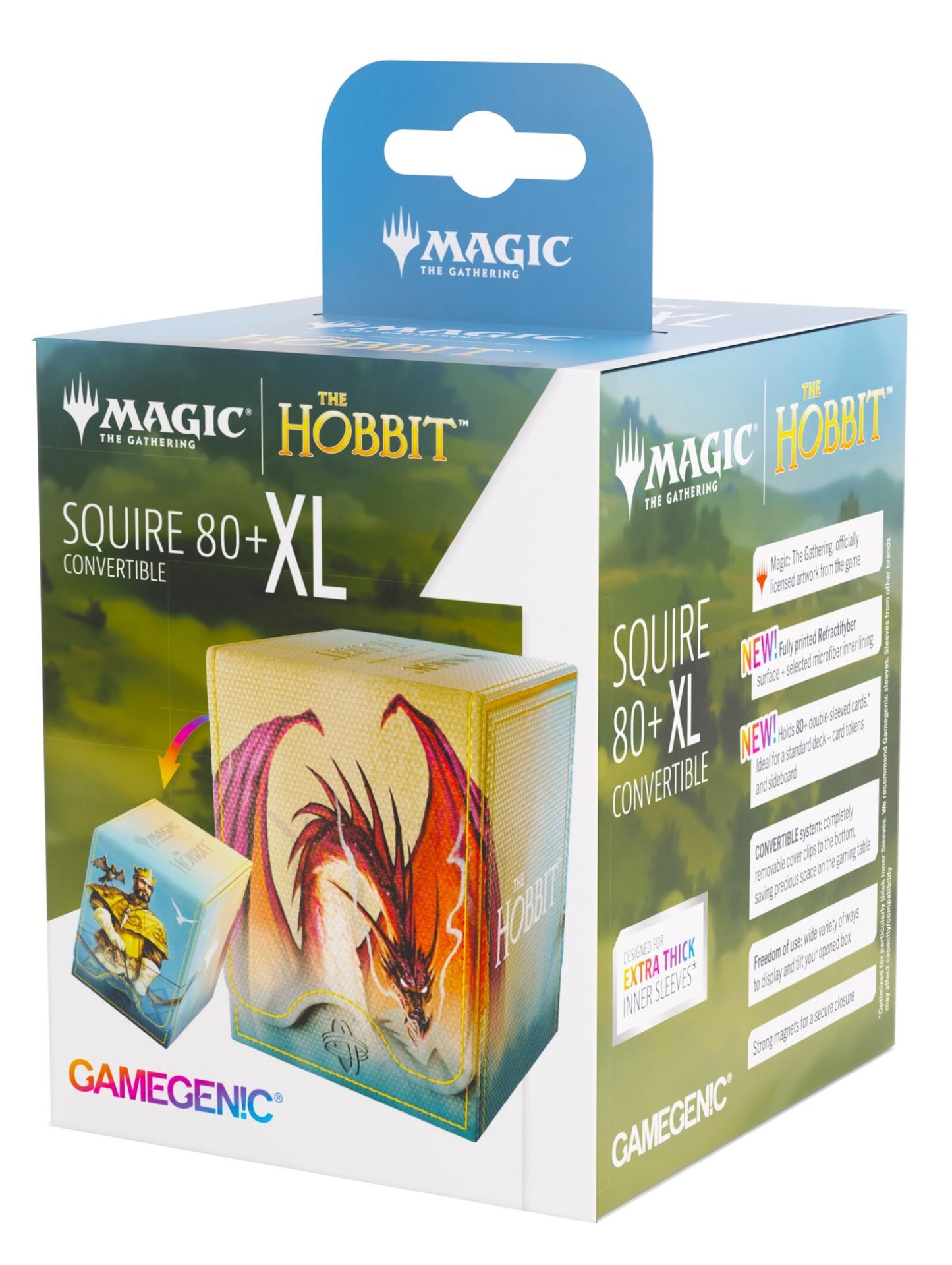 Gamegenic Magic The Gathering The Hobbit Squire 80+ XL - Gleaming Splendor/The King of Dale