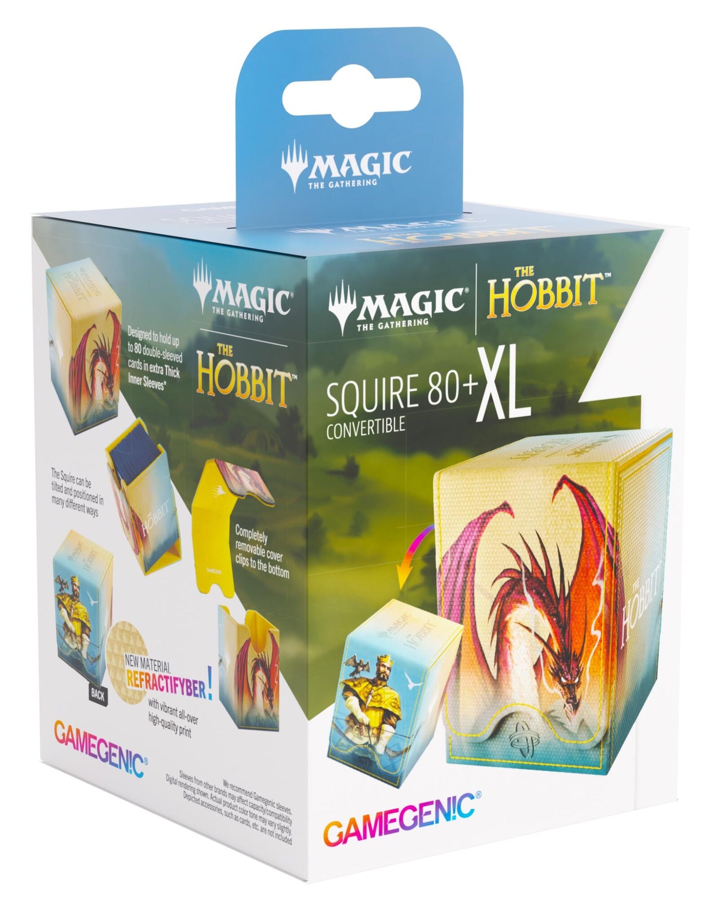 Gamegenic Magic The Gathering The Hobbit Squire 80+ XL - Gleaming Splendor/The King of Dale