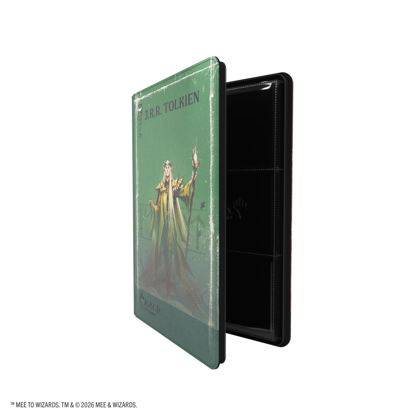 Gamegenic Magic The Gathering The Hobbit Zip-Up Album 18-Pocket - Thranduil, the Elvenking/The Mountain-king