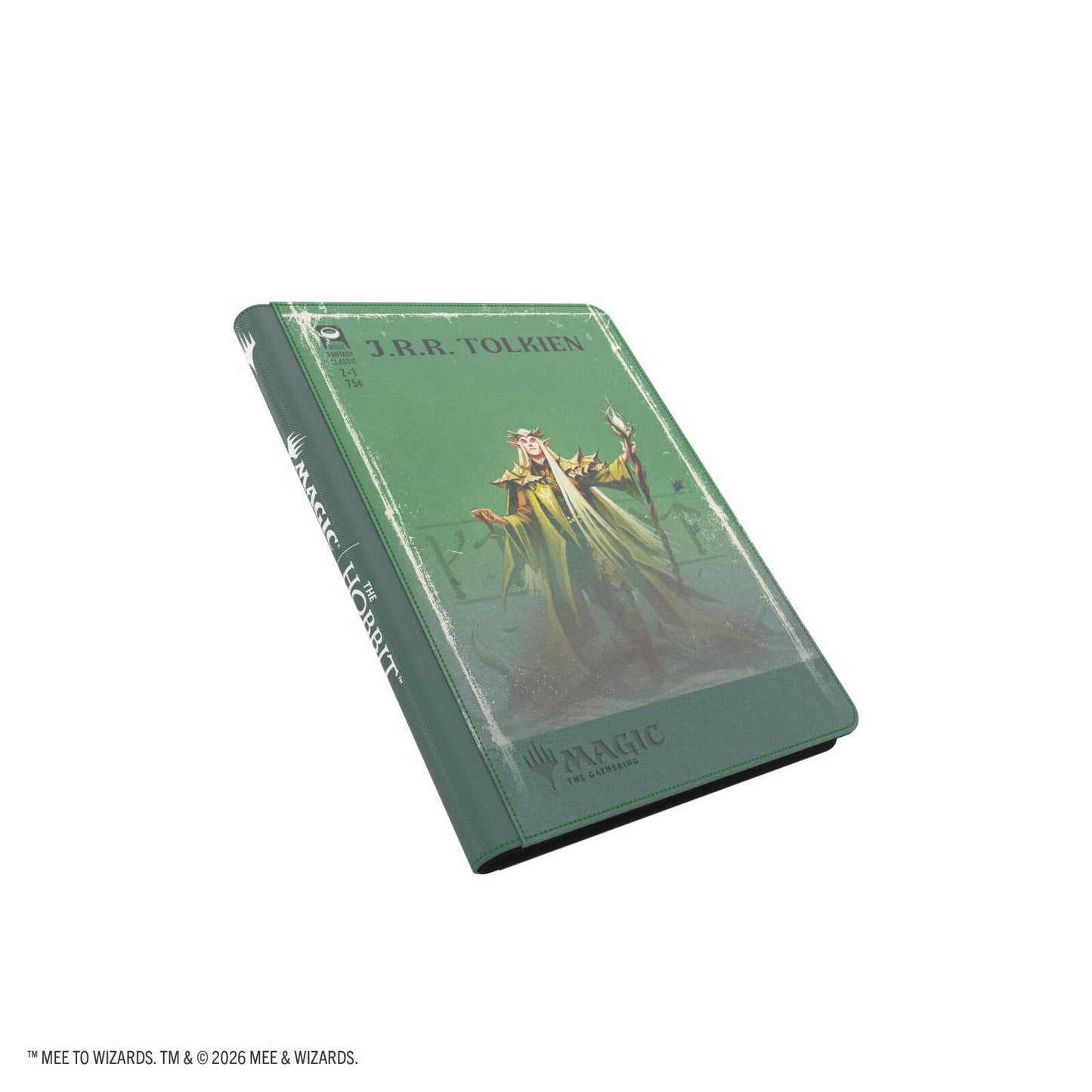 Gamegenic Magic The Gathering The Hobbit Zip-Up Album 18-Pocket - Thranduil, the Elvenking/The Mountain-king