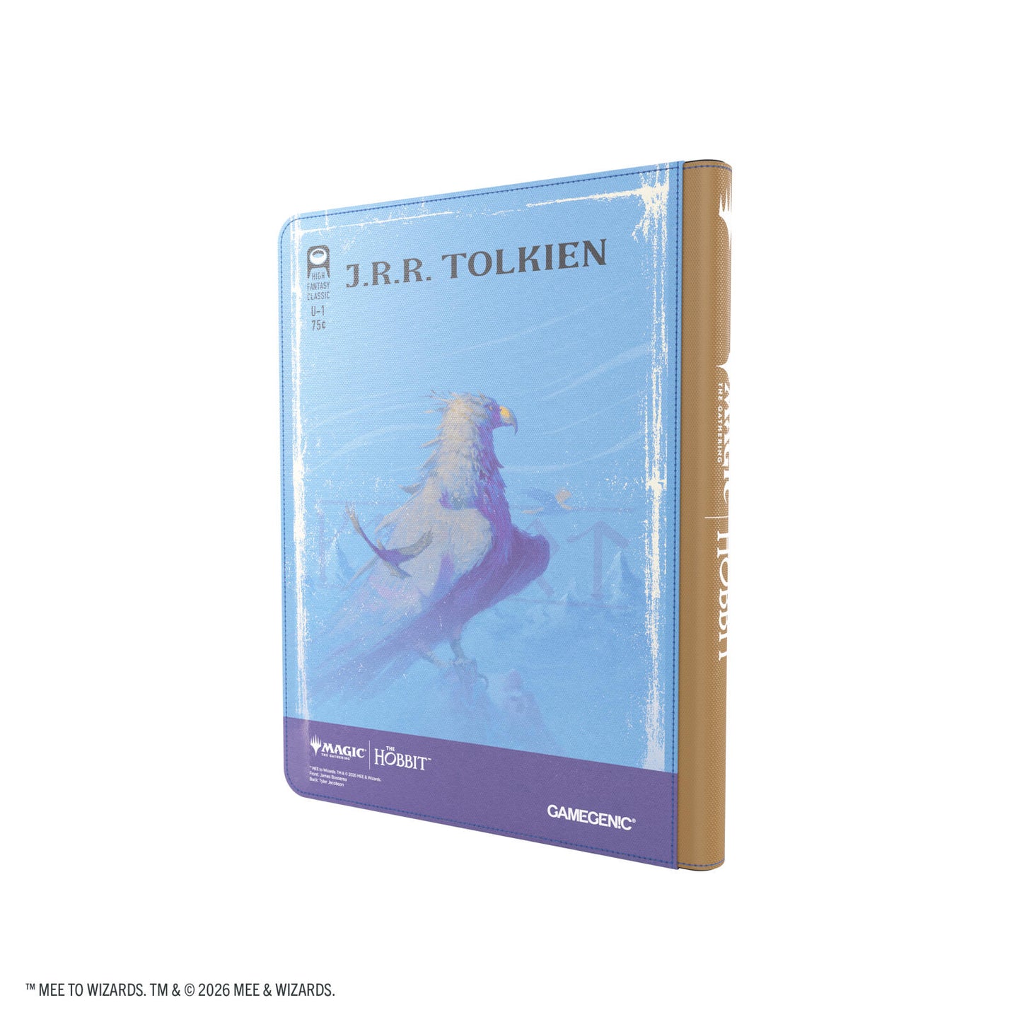 Gamegenic Magic The Gathering The Hobbit Zip-Up Album 18-Pocket - Gandalf, Goblin's Bane/The Lord of the Eagles