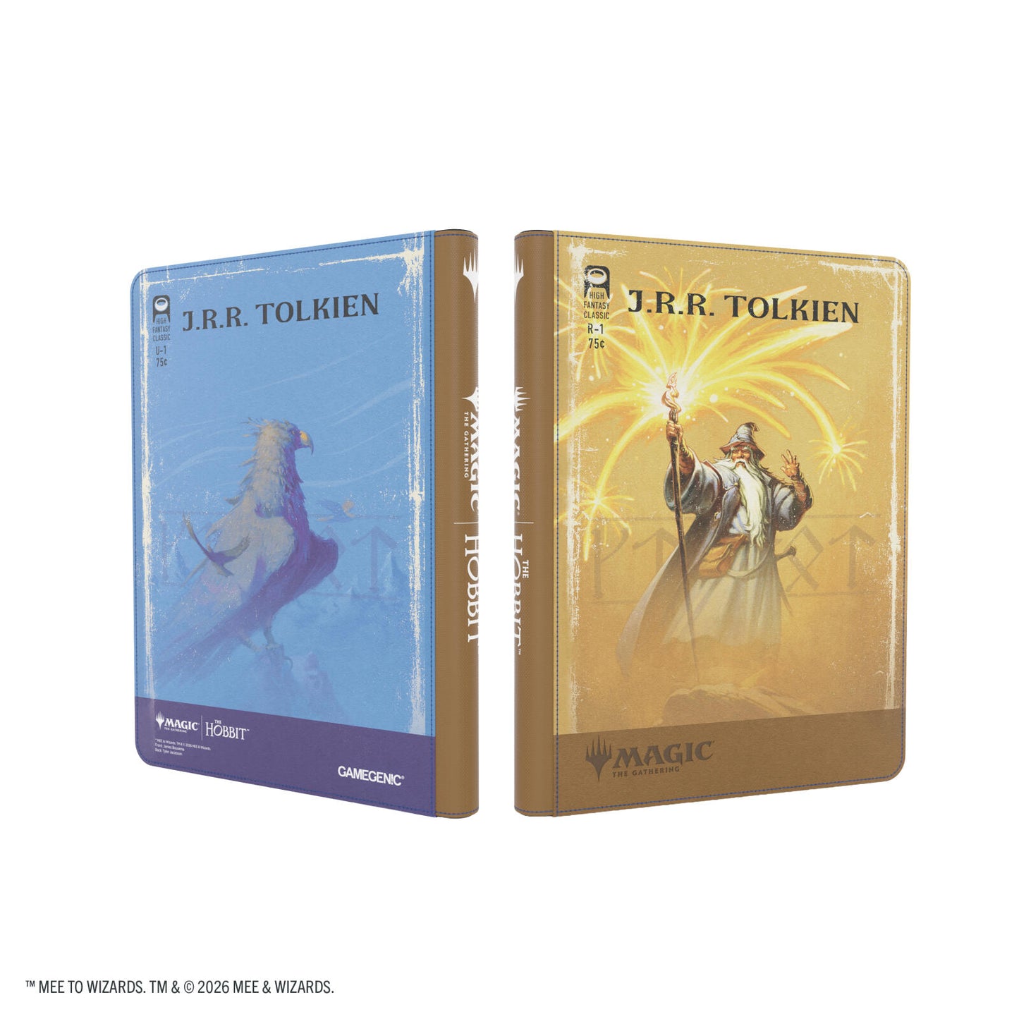 Gamegenic Magic The Gathering The Hobbit Zip-Up Album 18-Pocket - Gandalf, Goblin's Bane/The Lord of the Eagles