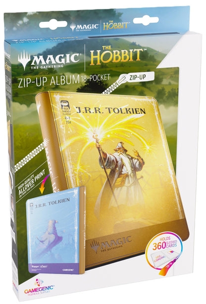 Gamegenic Magic The Gathering The Hobbit Zip-Up Album 18-Pocket - Gandalf, Goblin's Bane/The Lord of the Eagles