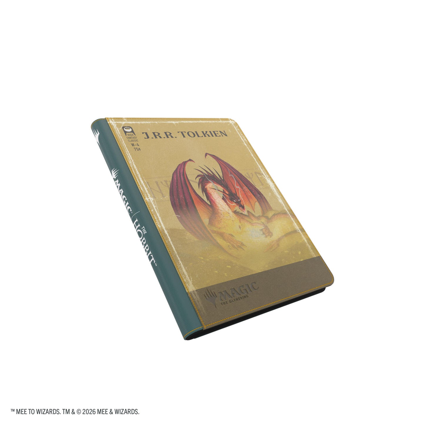 Gamegenic Magic The Gathering The Hobbit Zip-Up Album 18-Pocket - Gleaming Splendor/The King of Dale