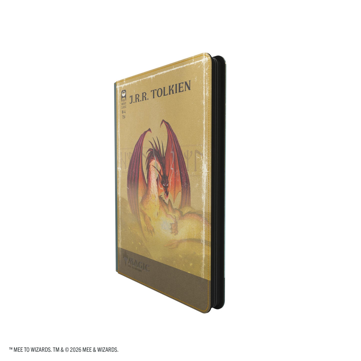 Gamegenic Magic The Gathering The Hobbit Zip-Up Album 18-Pocket - Gleaming Splendor/The King of Dale