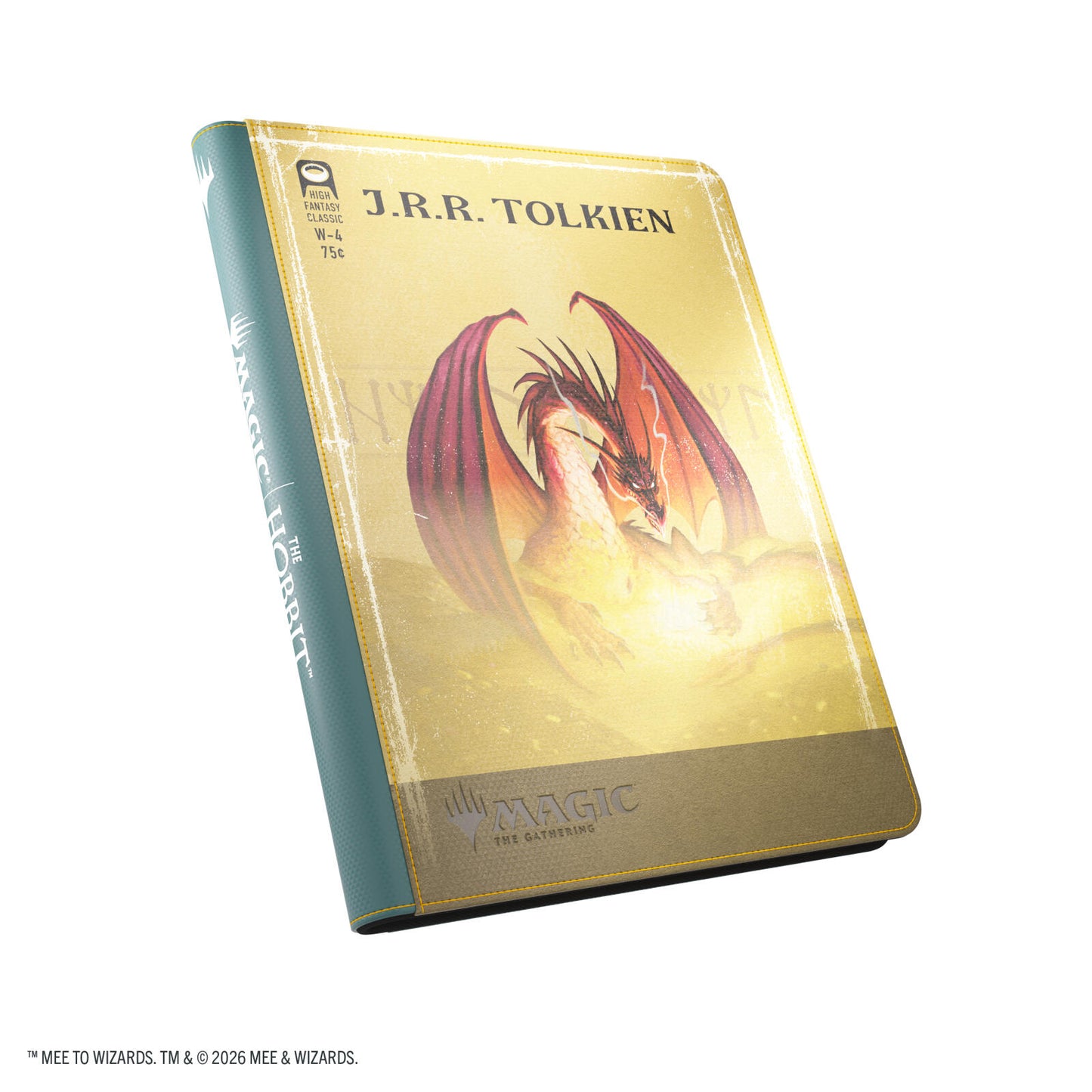 Gamegenic Magic The Gathering The Hobbit Zip-Up Album 18-Pocket - Gleaming Splendor/The King of Dale