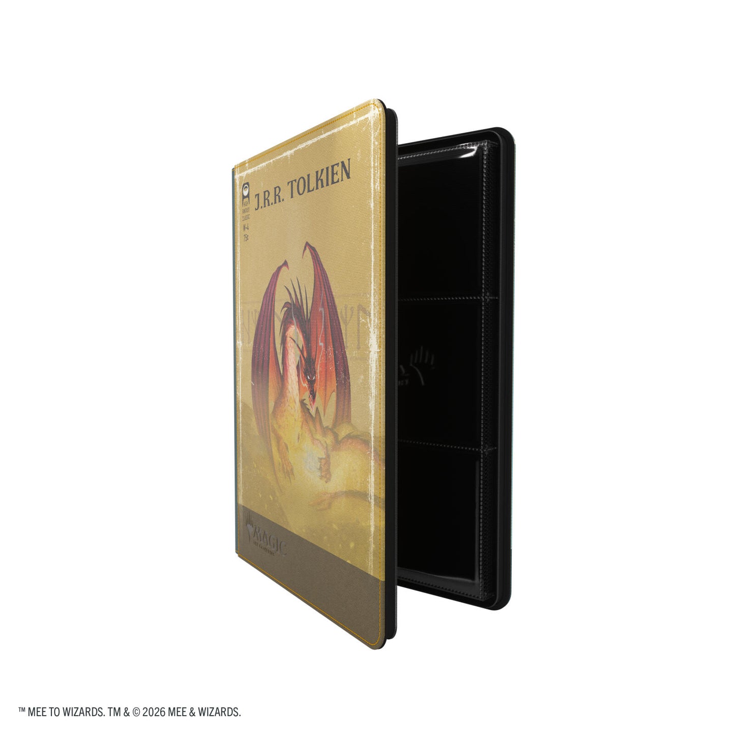 Gamegenic Magic The Gathering The Hobbit Zip-Up Album 18-Pocket - Gleaming Splendor/The King of Dale