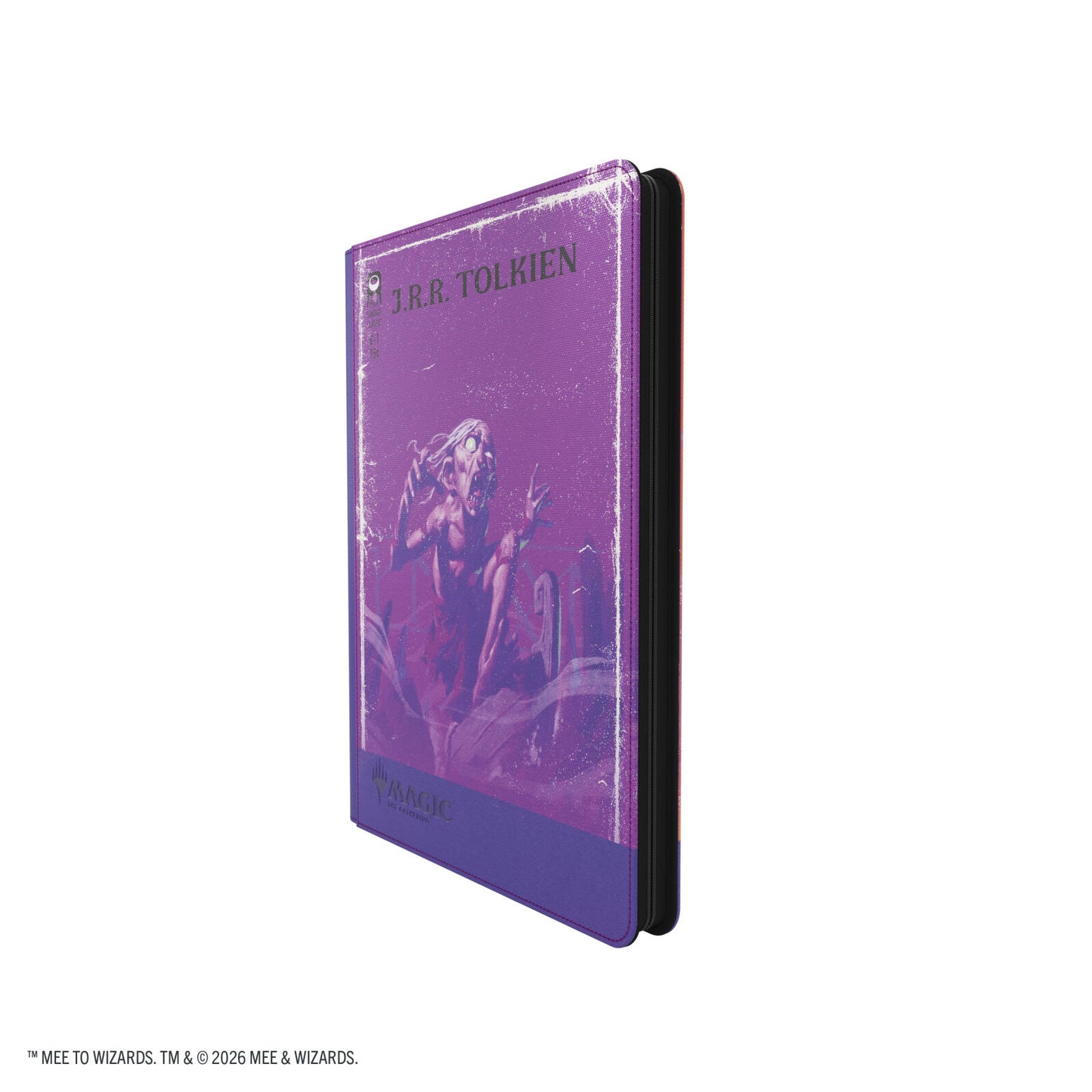 Gamegenic Magic The Gathering The Hobbit Zip-Up Album 18-Pocket - Gollum, Riddle Master/The Lonely Mountain