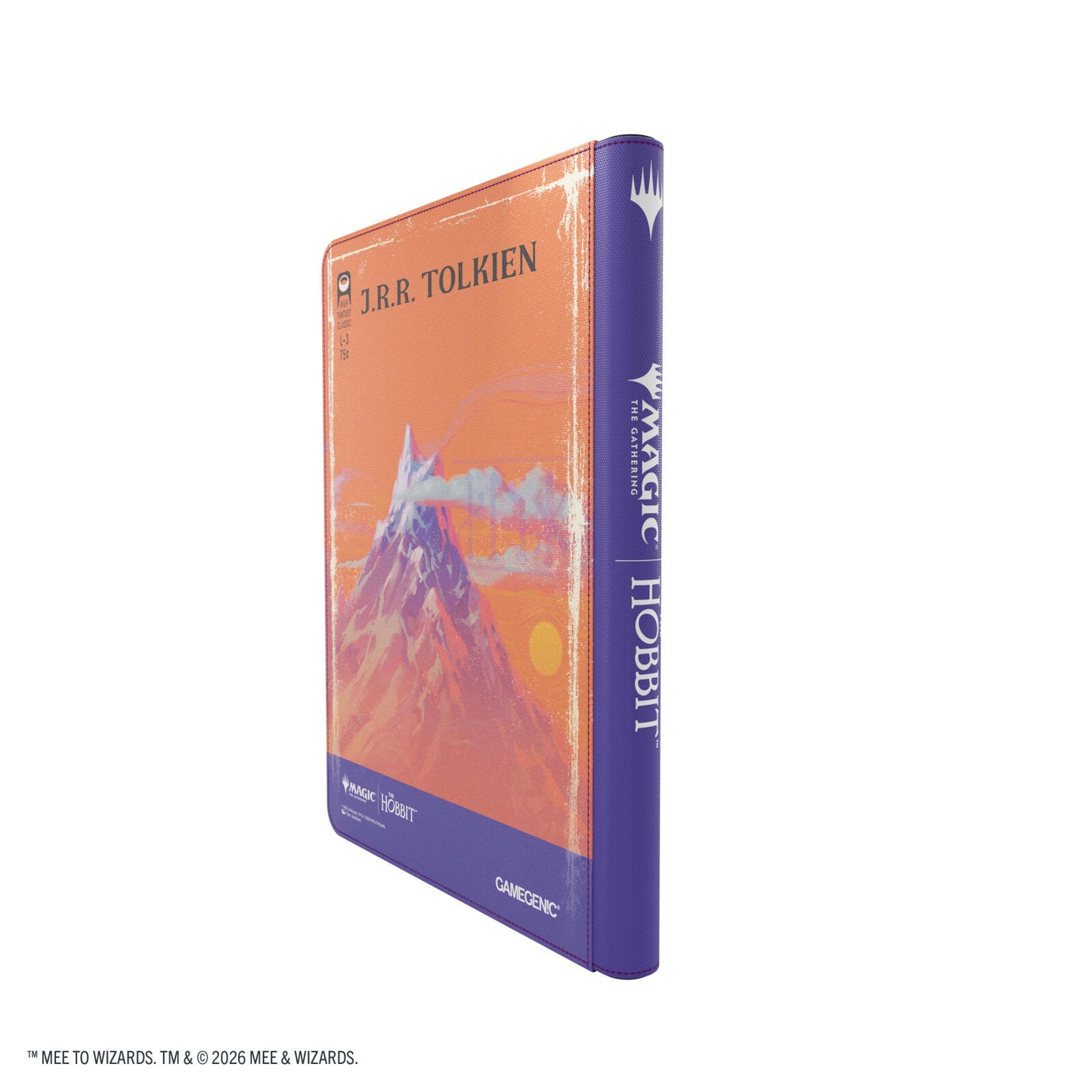 Gamegenic Magic The Gathering The Hobbit Zip-Up Album 18-Pocket - Gollum, Riddle Master/The Lonely Mountain