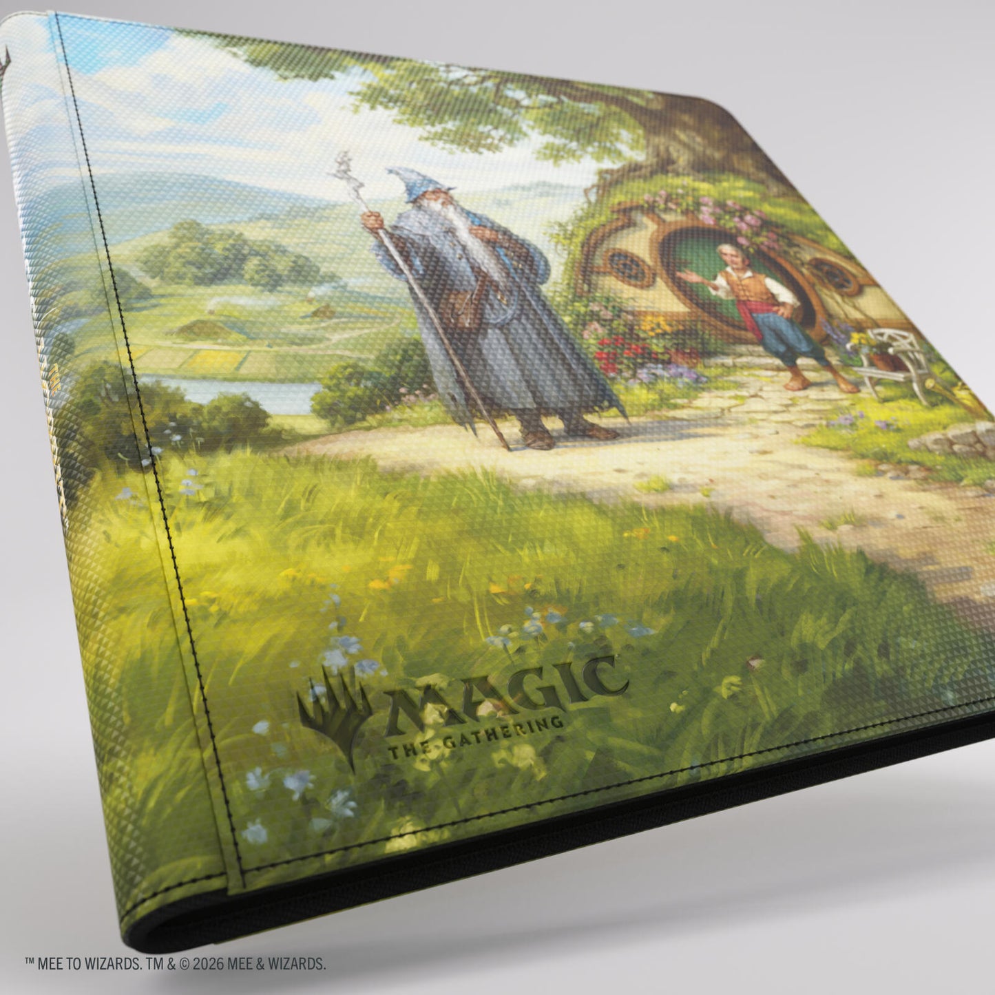 Gamegenic Magic The Gathering The Hobbit Zip-Up Album 24-Pocket - The Shire