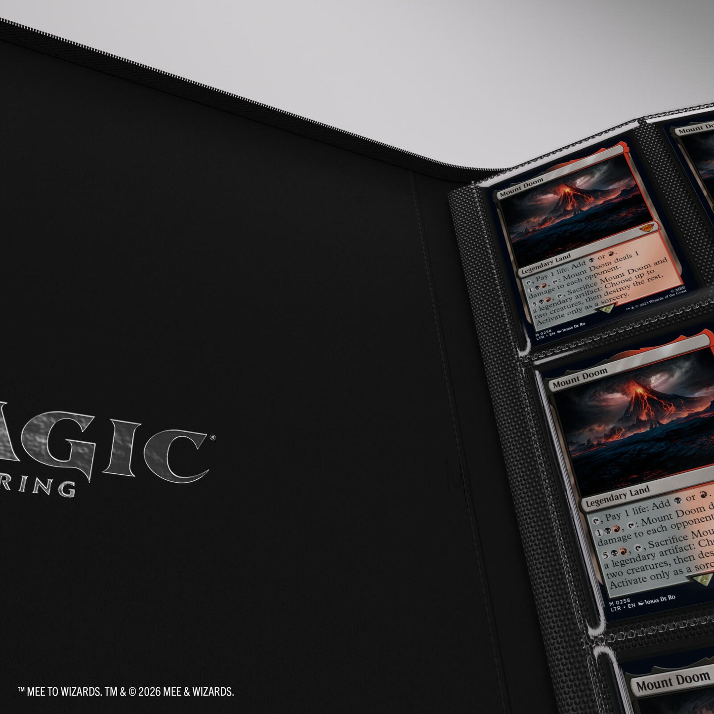 Gamegenic Magic The Gathering The Hobbit Zip-Up Album 24-Pocket - The Shire