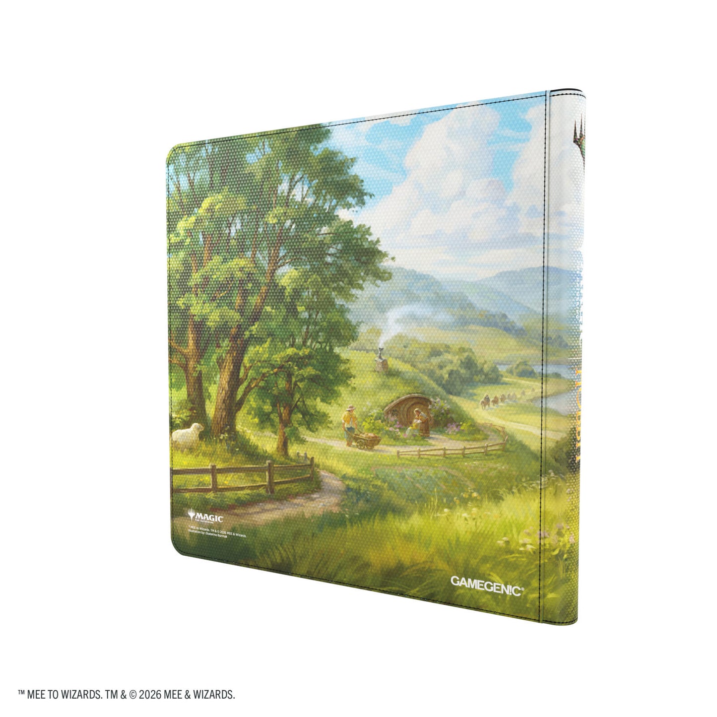 Gamegenic Magic The Gathering The Hobbit Zip-Up Album 24-Pocket - The Shire