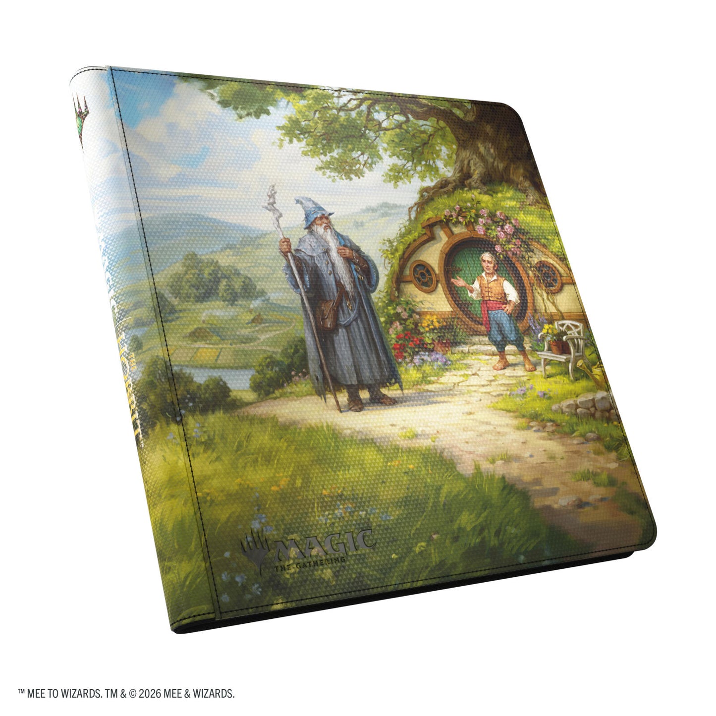 Gamegenic Magic The Gathering The Hobbit Zip-Up Album 24-Pocket - The Shire