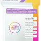 Gamegenic Matte Board Game Sleeves - Size Code PURPLE - Standard European Sized (62mm x 94mm) (50 Sleeves Per Pack)