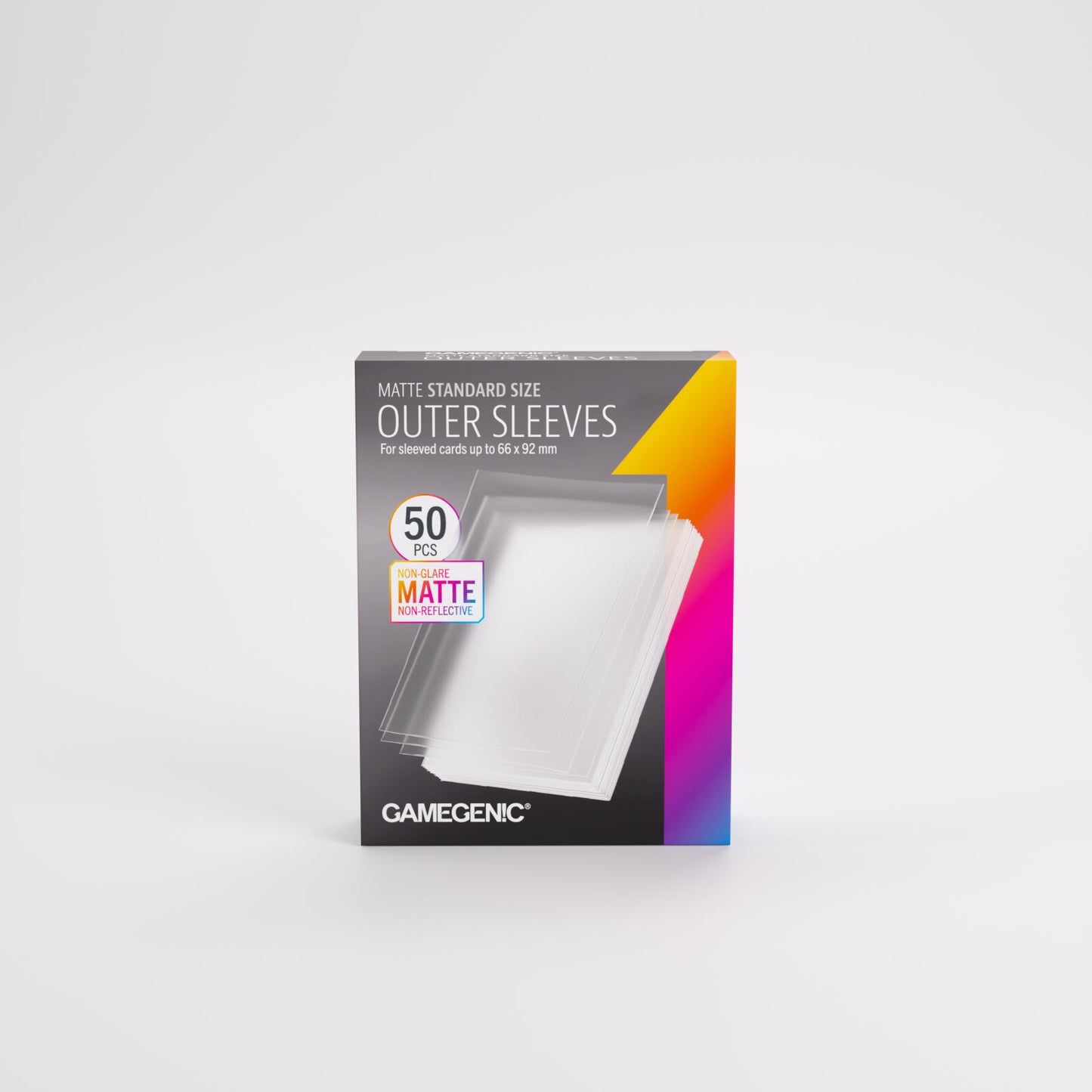 Gamegenic Matte Outer Card Sleeves - Standard Size (69mm x 94mm) (50 Sleeves Per Pack)