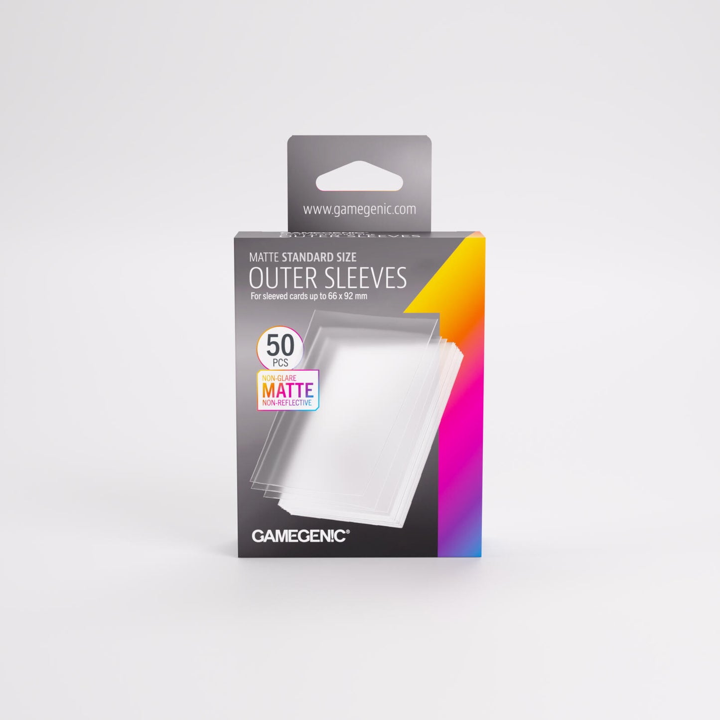 Gamegenic Matte Outer Card Sleeves - Standard Size (69mm x 94mm) (50 Sleeves Per Pack)