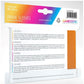 Gamegenic Prime Card Sleeves Orange (66mm x 91mm) (100 Sleeves Per Pack)