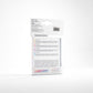 Gamegenic Prime Retro Sleeves - Size Code RETRO GREY - (66.5mm x 94mm) (50 Sleeves Per Pack)