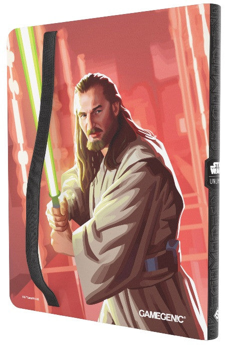 Gamegenic Star Wars Unlimited 18-Pocket Album - Qui-Gon Jinn/Darth Maul