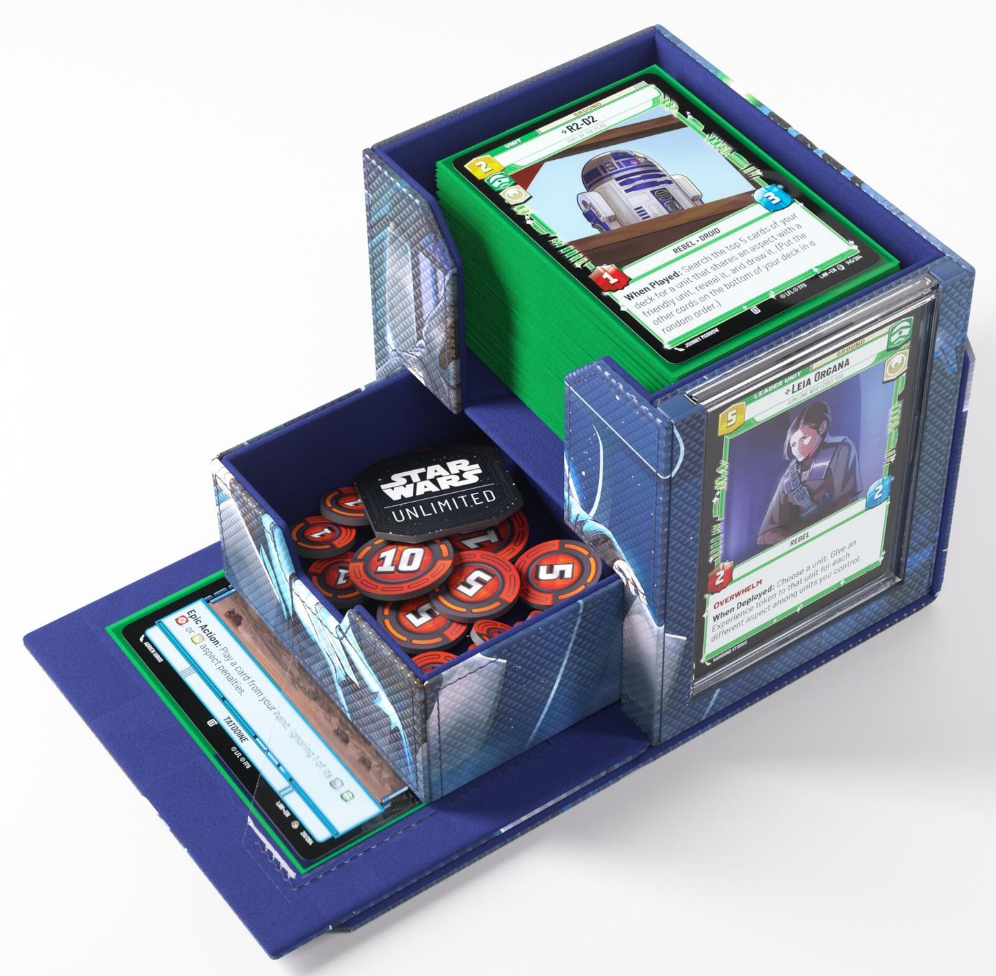 Gamegenic Star Wars Unlimited - Deck Pod Jedi Luke Skywalker & Emperor Palpatine