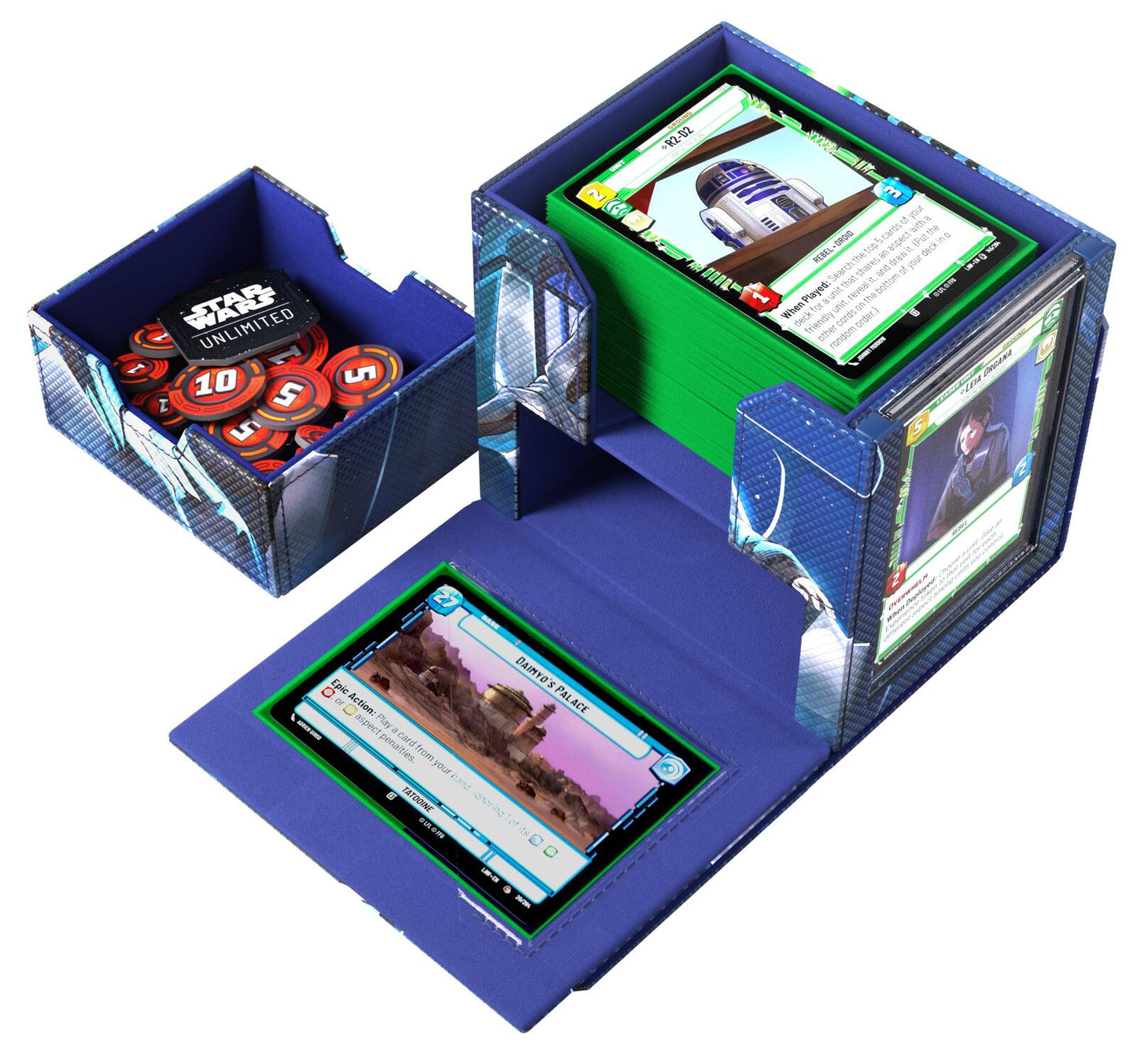 Gamegenic Star Wars Unlimited - Deck Pod Jedi Luke Skywalker & Emperor Palpatine
