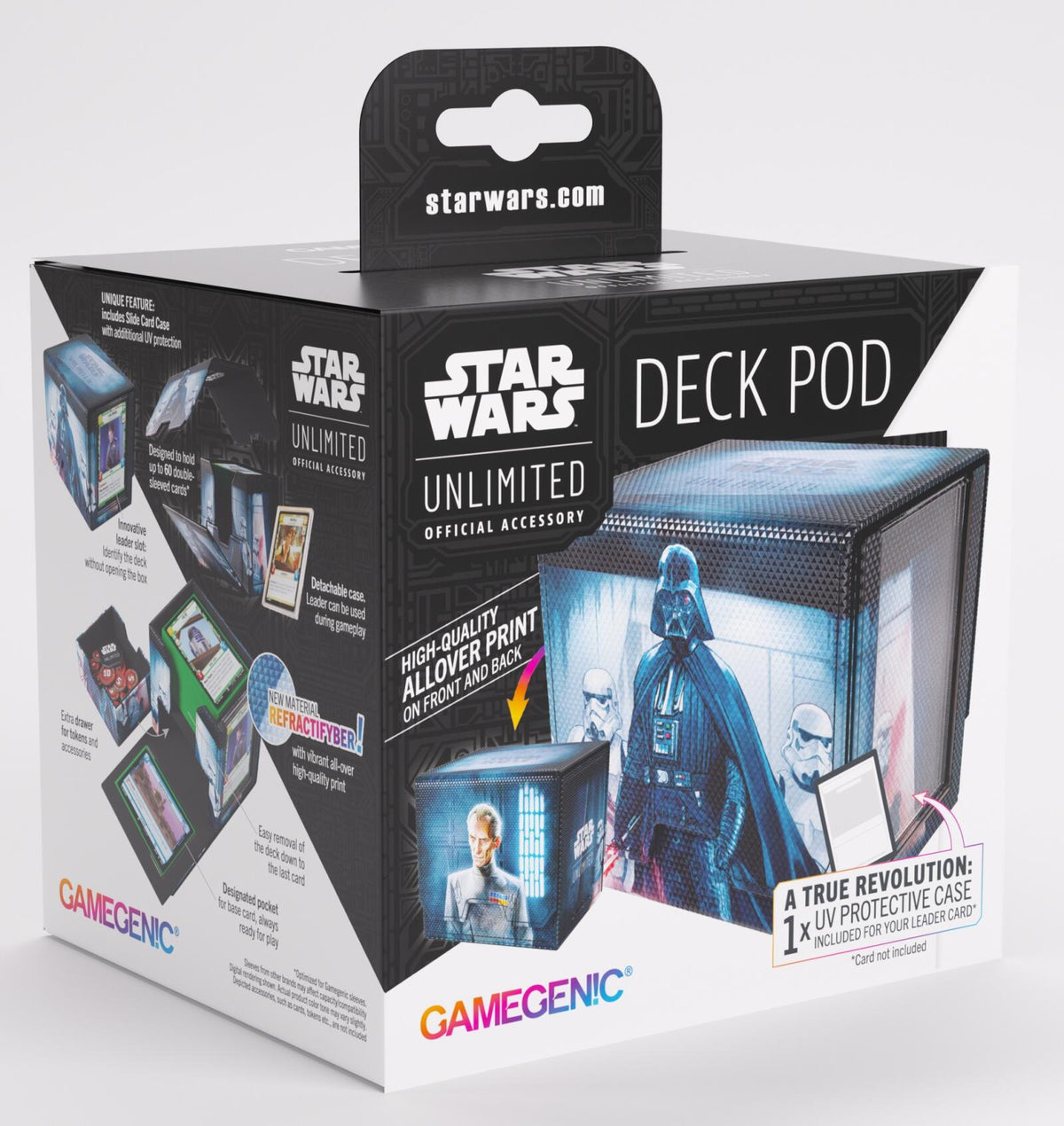 Gamegenic Star Wars Unlimited - Deck Pod Darth Vader & Grand Moff Tarkin