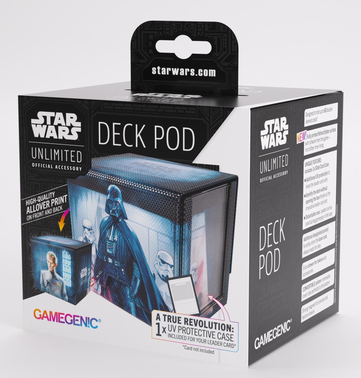 Gamegenic Star Wars Unlimited - Deck Pod Darth Vader & Grand Moff Tarkin