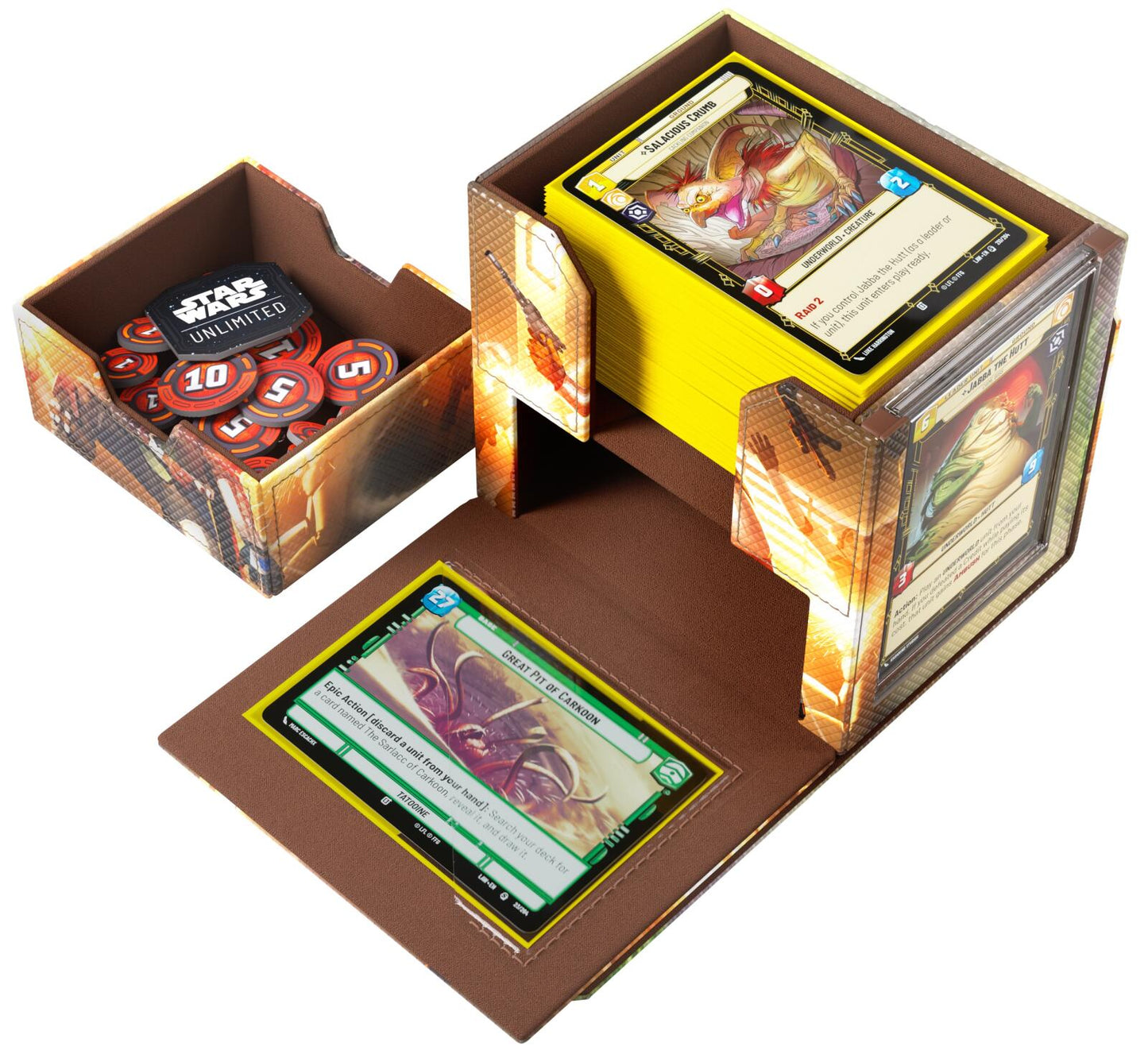 Gamegenic Star Wars Unlimited Deck Pod - The Mandalorian & Grogu