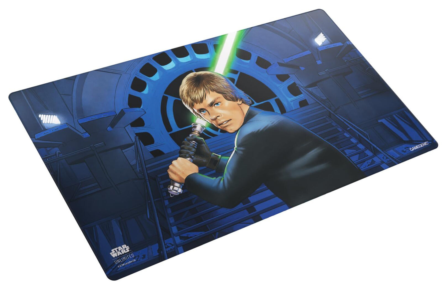 Gamegenic Star Wars Unlimited - Double Sided Game Mat Leader Jedi Luke Skywalker & Emperor Palpatine