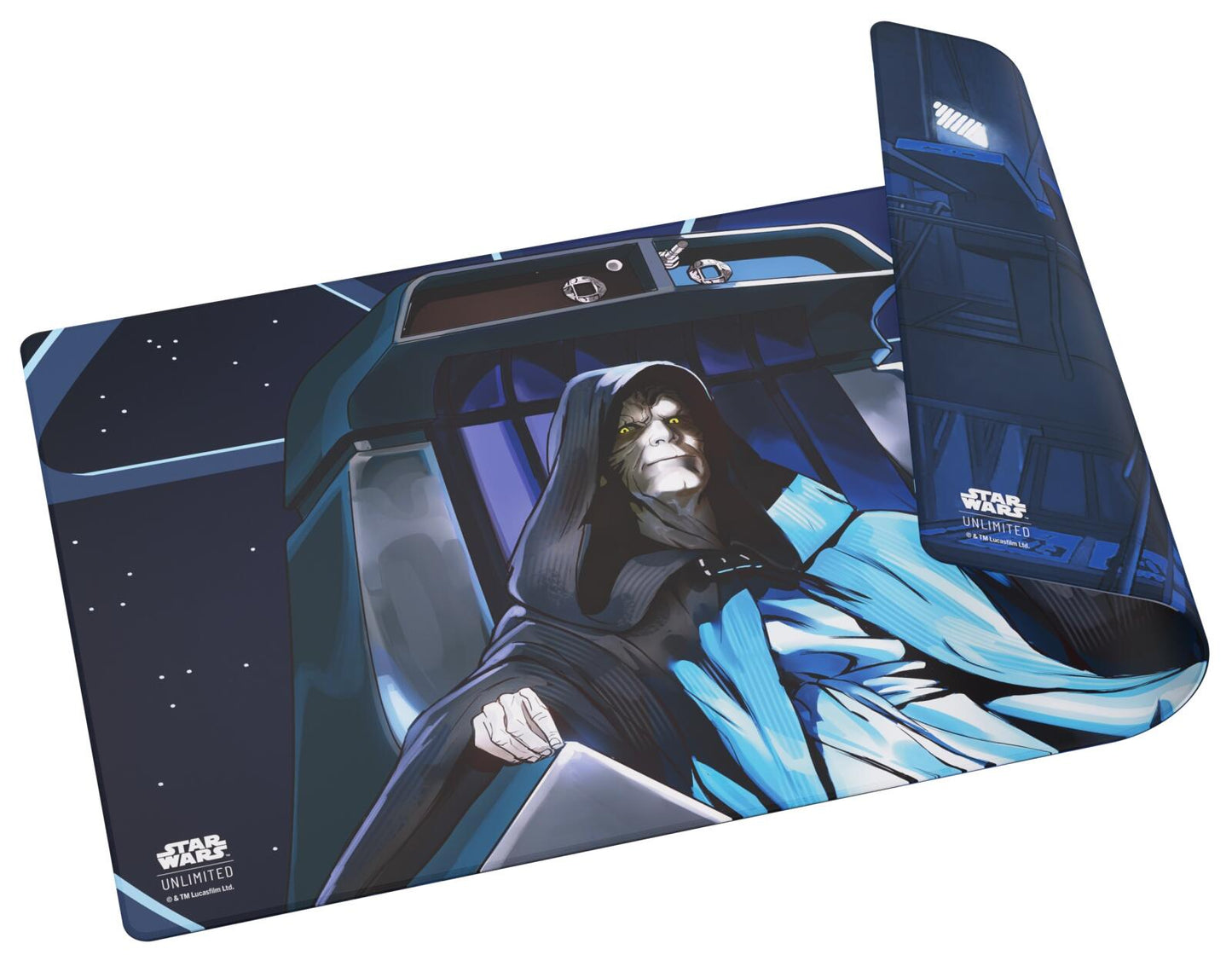 Gamegenic Star Wars Unlimited - Double Sided Game Mat Leader Jedi Luke Skywalker & Emperor Palpatine