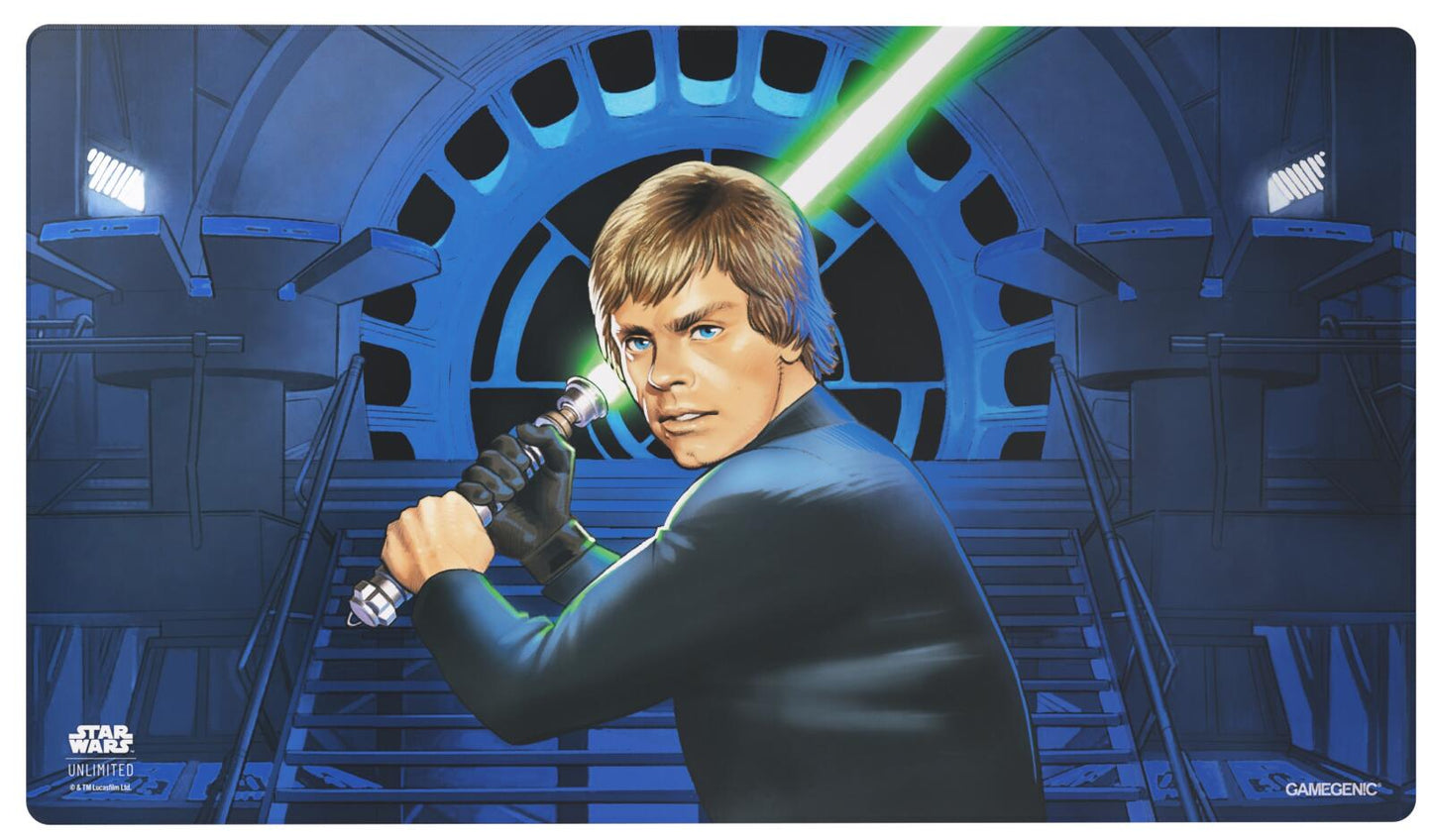 Gamegenic Star Wars Unlimited - Double Sided Game Mat Leader Jedi Luke Skywalker & Emperor Palpatine