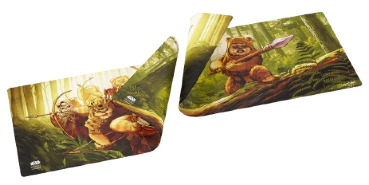 Gamegenic Star Wars Unlimited - Double Sided Game Mat Wicket & Ewok Archers