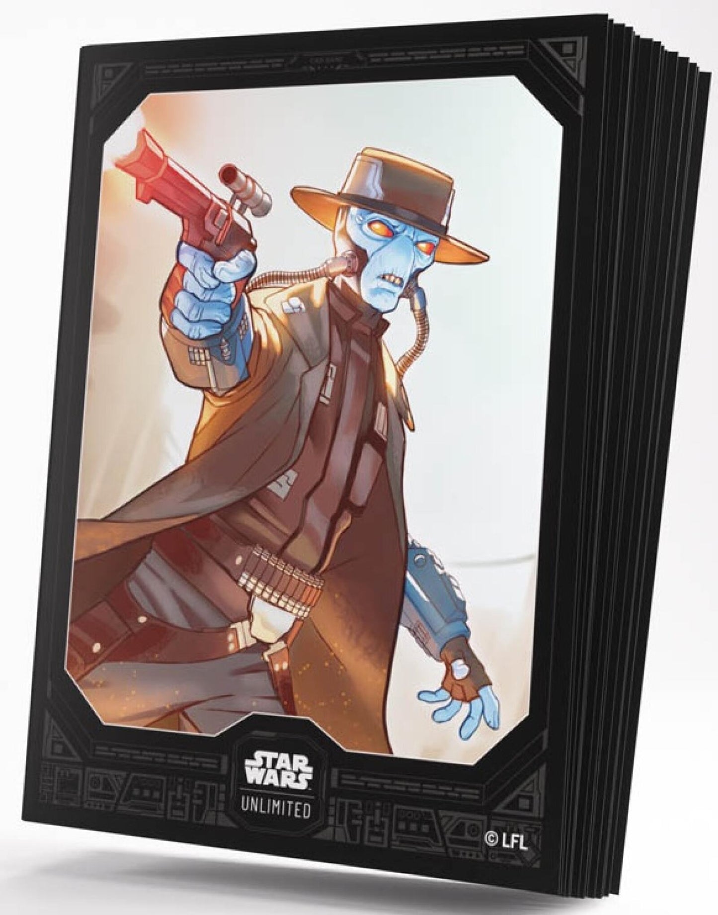 Gamegenic Star Wars Unlimited - Premium Art Sleeves Cad Bane (66mm x 92 mm) (62 Sleeves Per Pack)