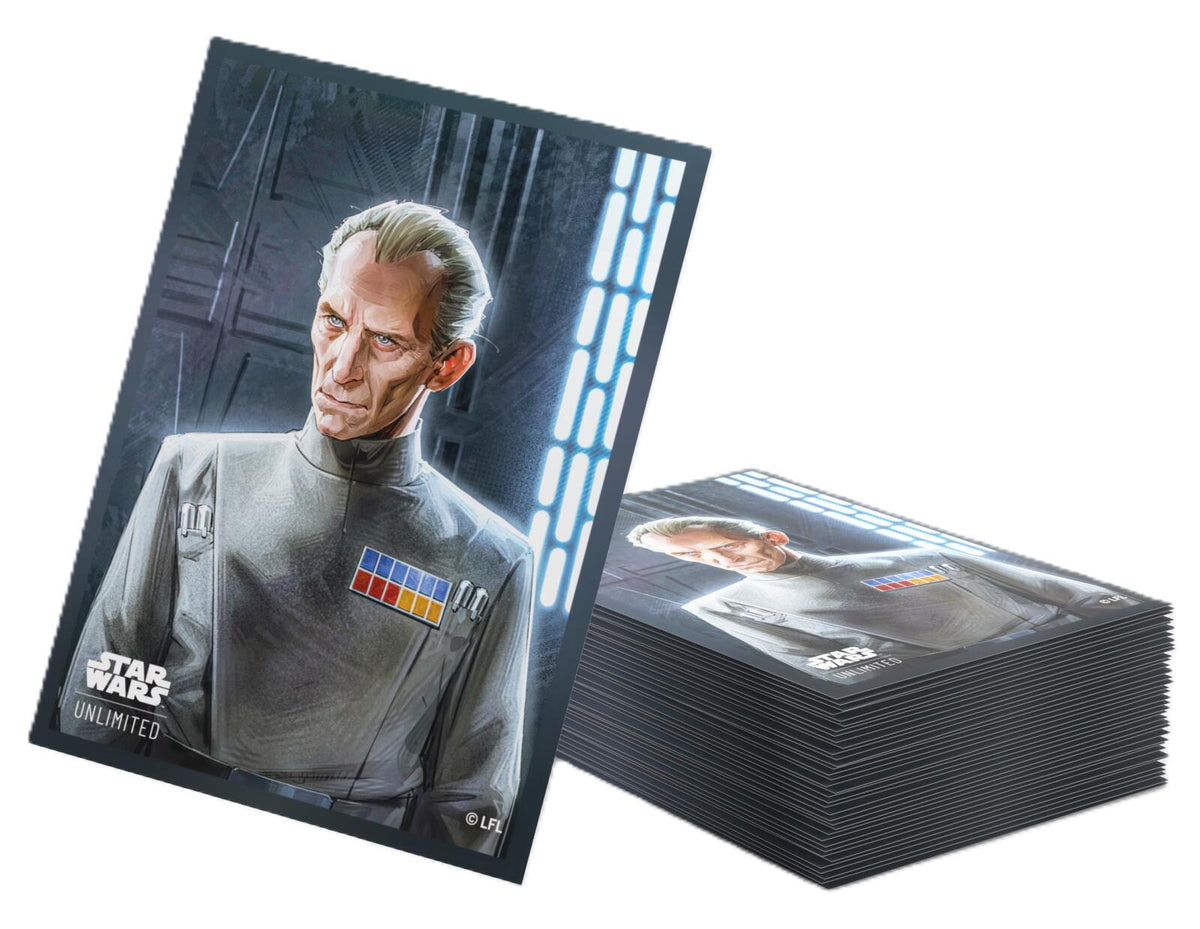 Gamegenic Star Wars Unlimited - Premium Art Sleeves Grand Moff Tarkin (66mm x 92 mm)