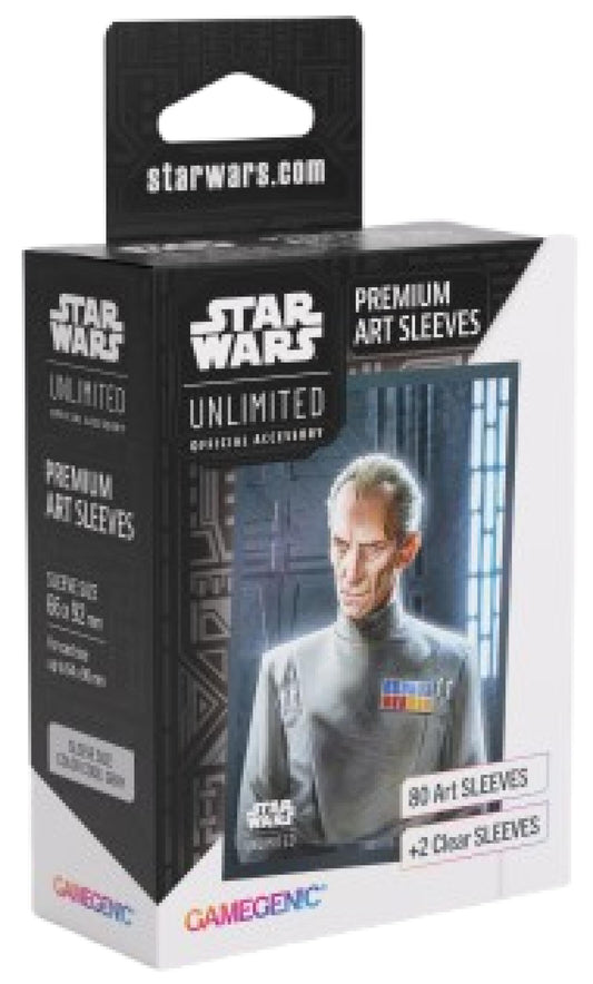 Gamegenic Star Wars Unlimited - Premium Art Sleeves Grand Moff Tarkin (66mm x 92 mm)