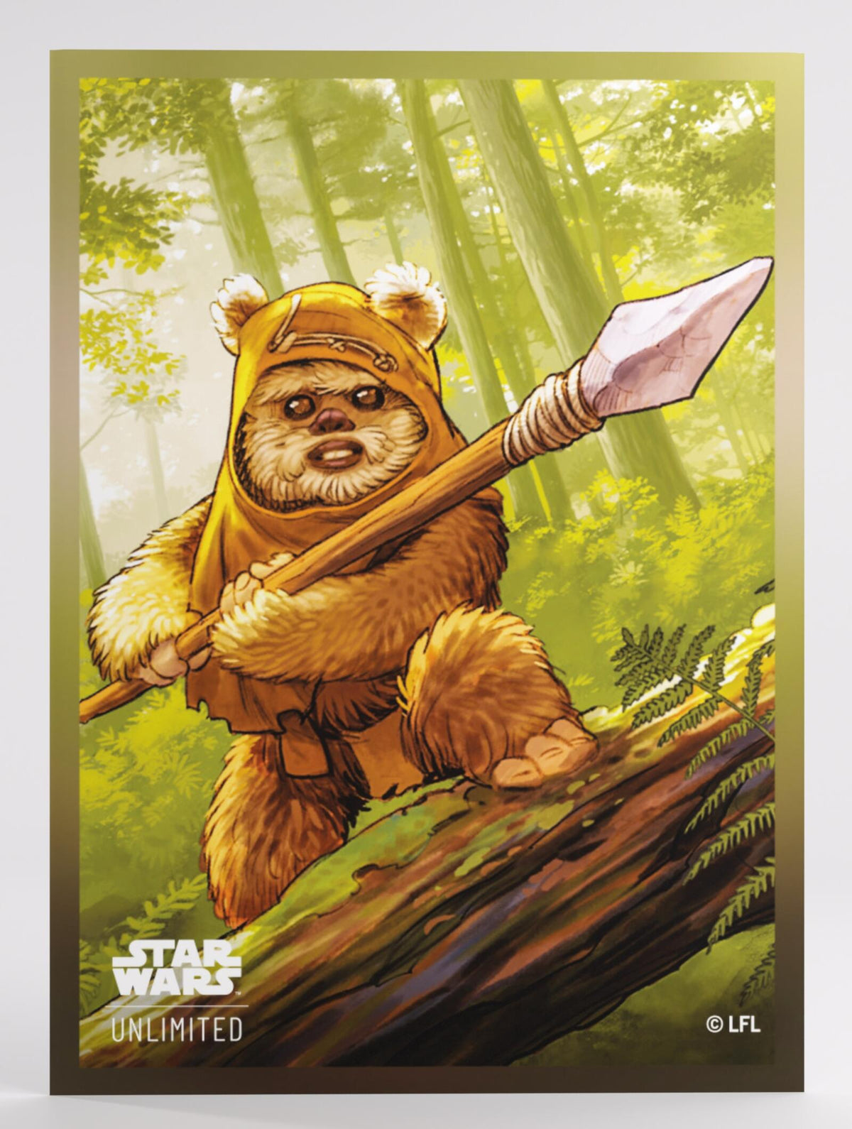 Gamegenic Star Wars Unlimited - Premium Art Sleeves Wicket (66mm x 92 mm)
