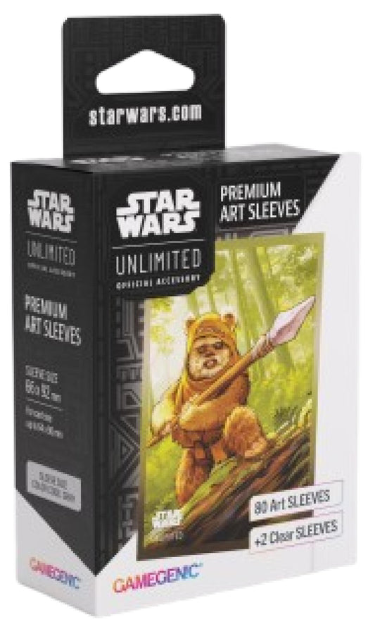 Gamegenic Star Wars Unlimited - Premium Art Sleeves Wicket (66mm x 92 mm)