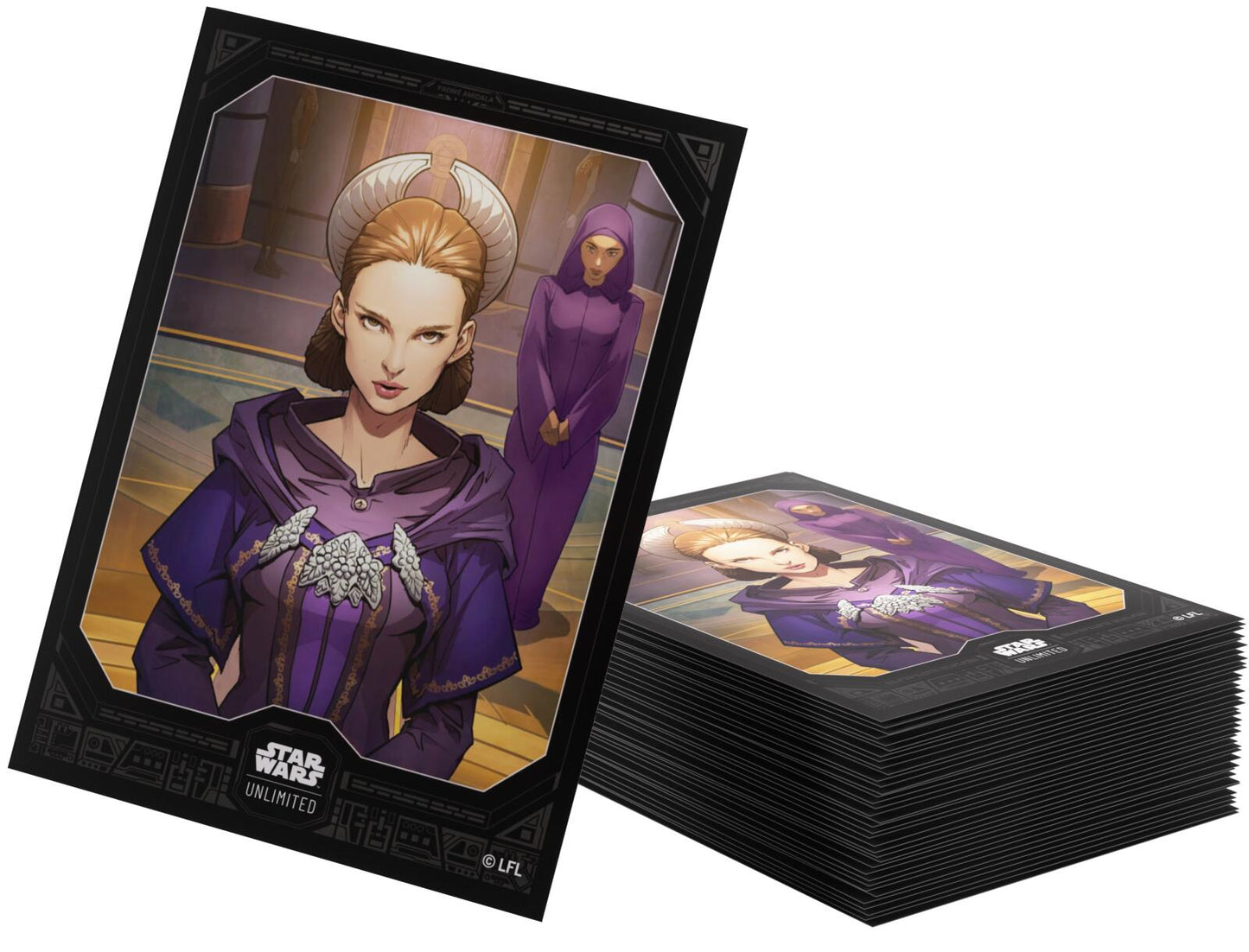 Gamegenic Star Wars Unlimited Premium Art Sleeves - Set 6 Leader 2 (66mm x 92mm)