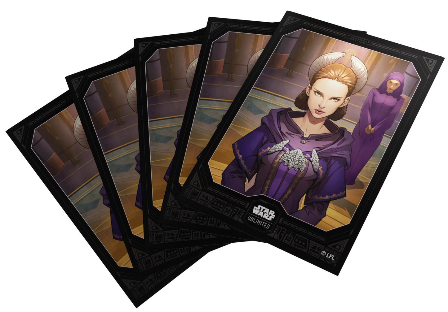 Gamegenic Star Wars Unlimited Premium Art Sleeves - Set 6 Leader 2 (66mm x 92mm)