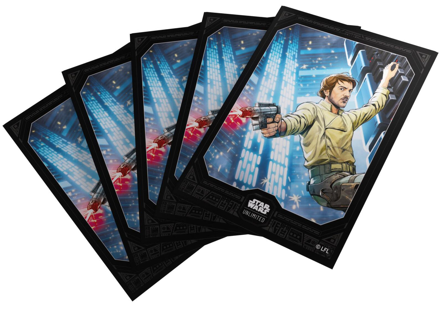 Gamegenic Star Wars Unlimited Premium Art Sleeves - Set 6 Leader 4 (66mm x 92mm)