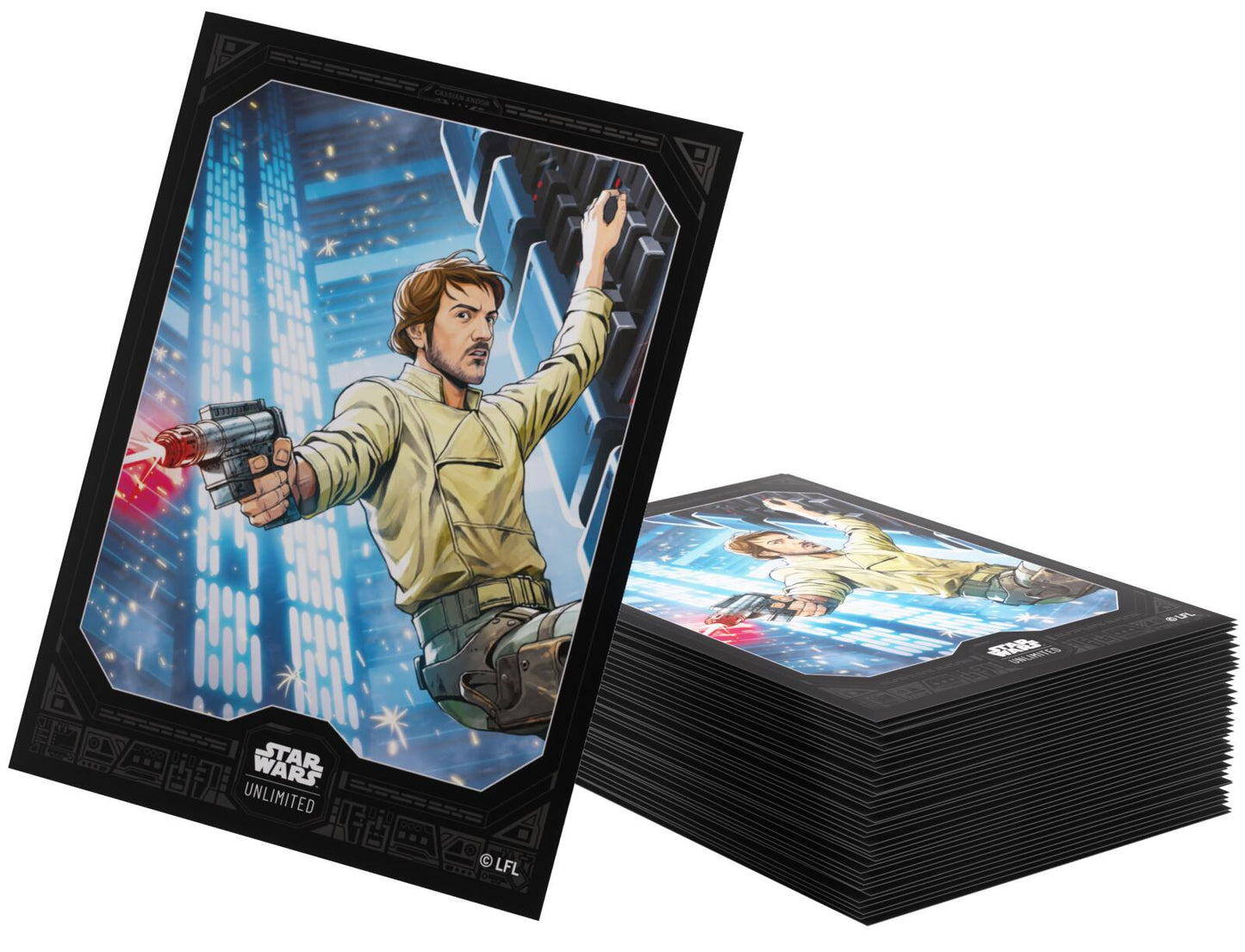 Gamegenic Star Wars Unlimited Premium Art Sleeves - Set 6 Leader 4 (66mm x 92mm)