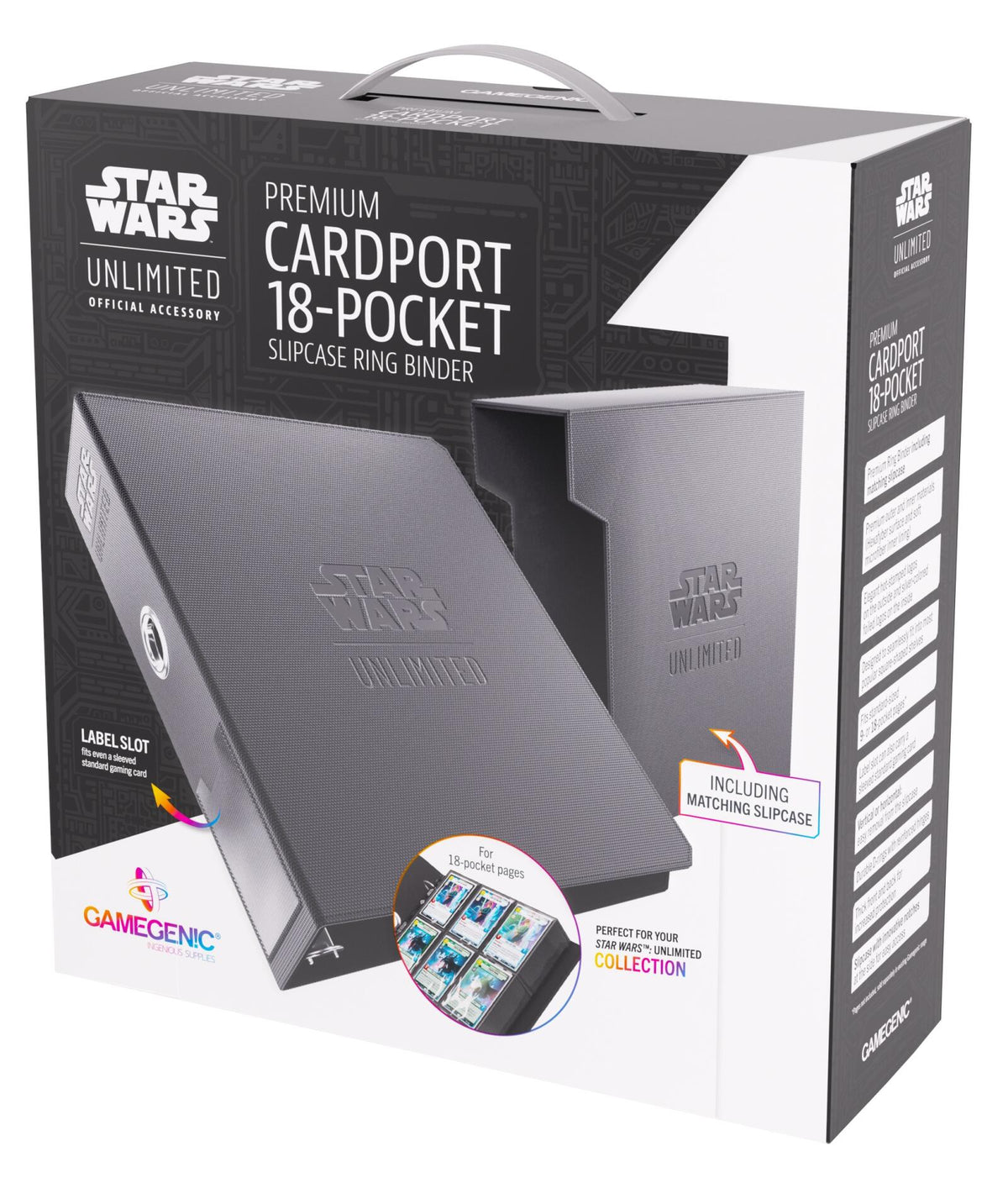 Gamegenic Star Wars Unlimited - Premium Cardport 18 Pocket