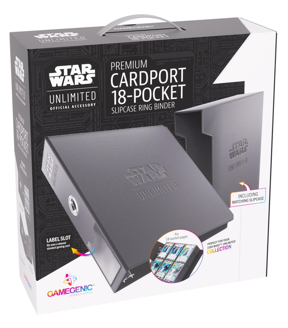 Gamegenic Star Wars Unlimited - Premium Cardport 18 Pocket