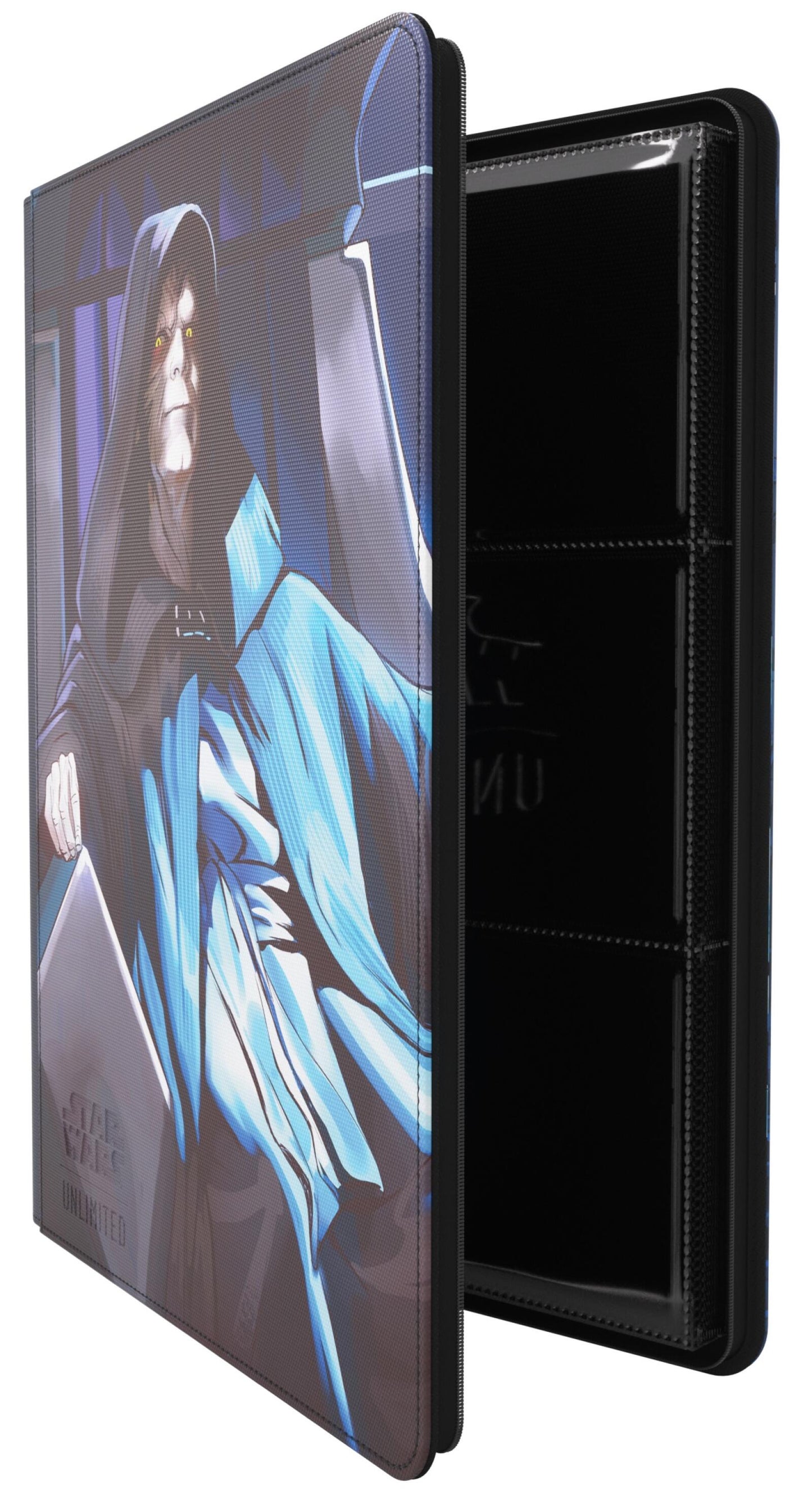 Gamegenic Star Wars Unlimited - Zip Up Album 18 Pocket Jedi Luke Skywalker & Emperor Palpatine