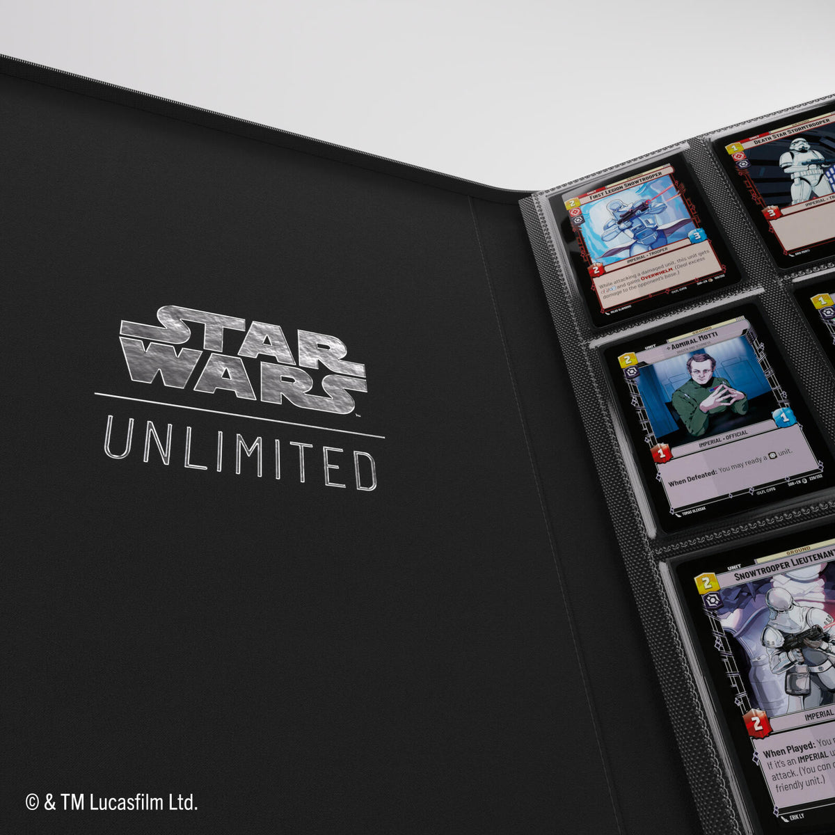 Gamegenic Star Wars Unlimited - Zip Up Album 18 Pocket The Chieftain & A'Kobe